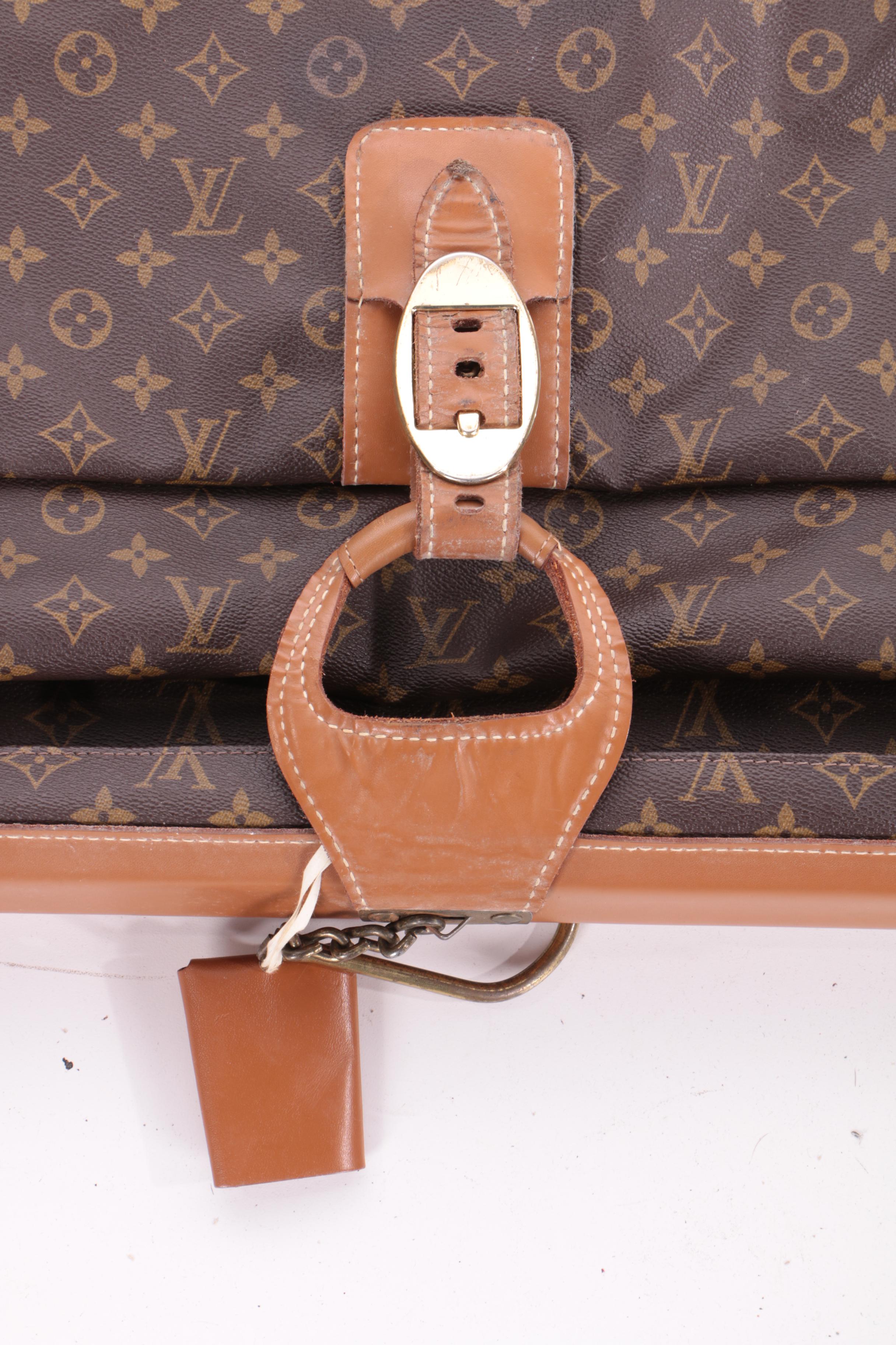 Vintage Louis Vuitton of Paris Monogram Garment Bag