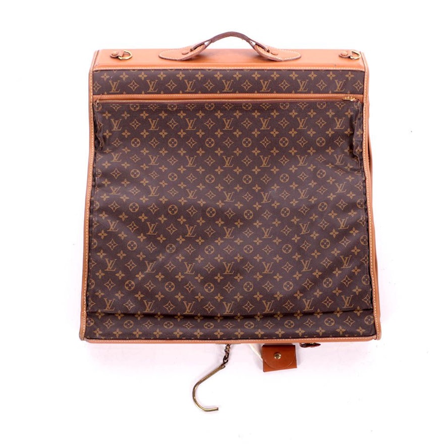 Vintage Louis Vuitton of Paris Monogram Garment Bag