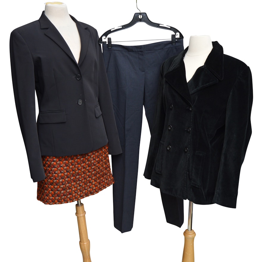 Women's Designer Jackets, Pants and Skirt with Kate Spade, Escada and Theory