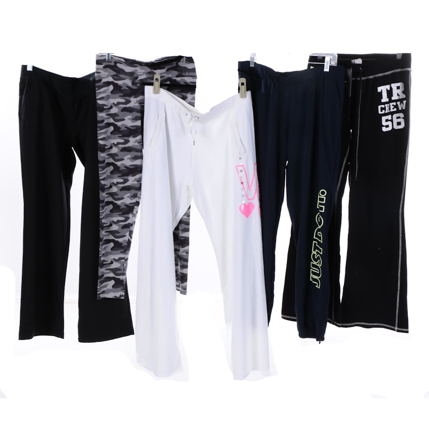 Women's Athletic Shorts and Pants Including Under Armour and Victoria's Secret