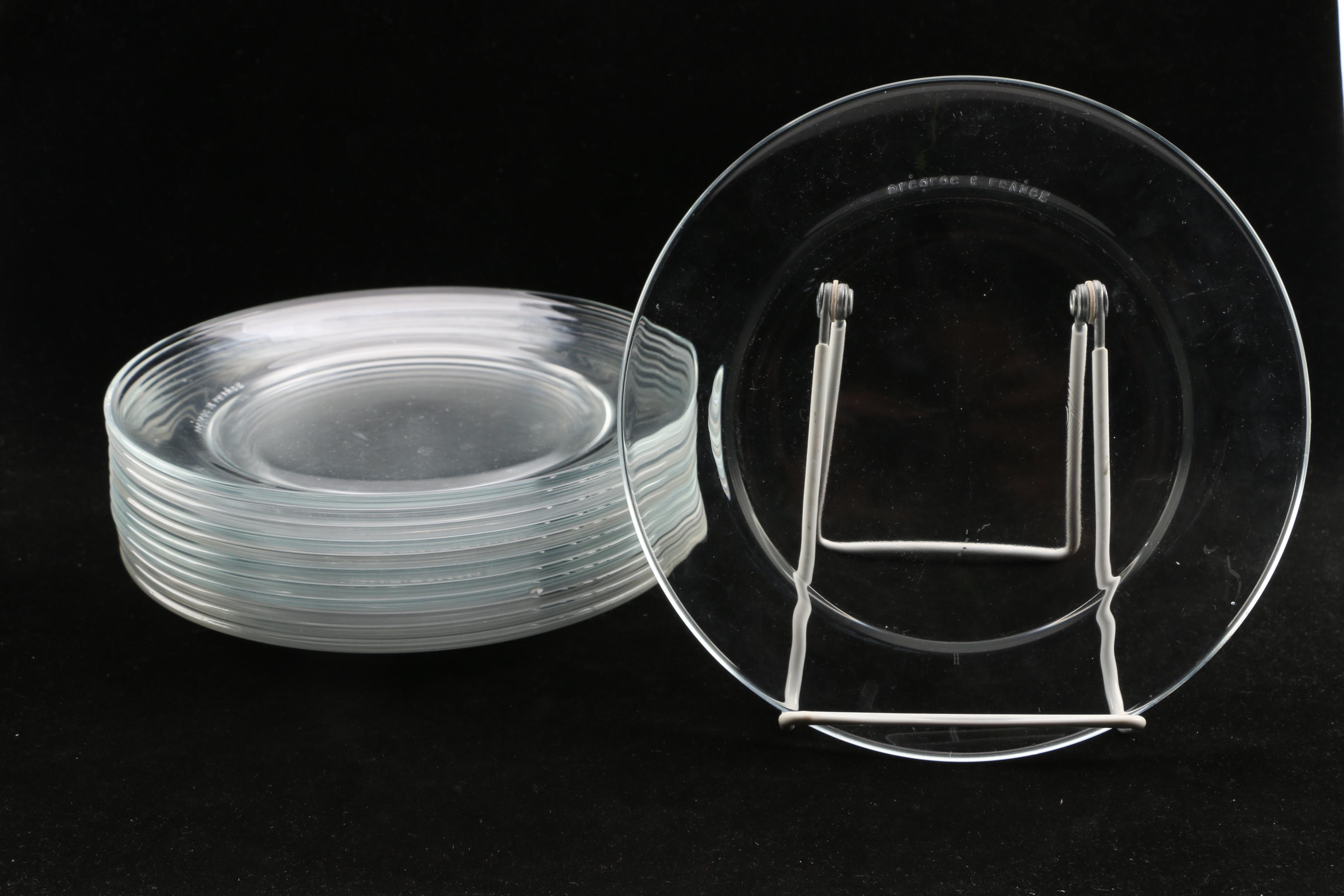 Arcoroc of France Glass Plates