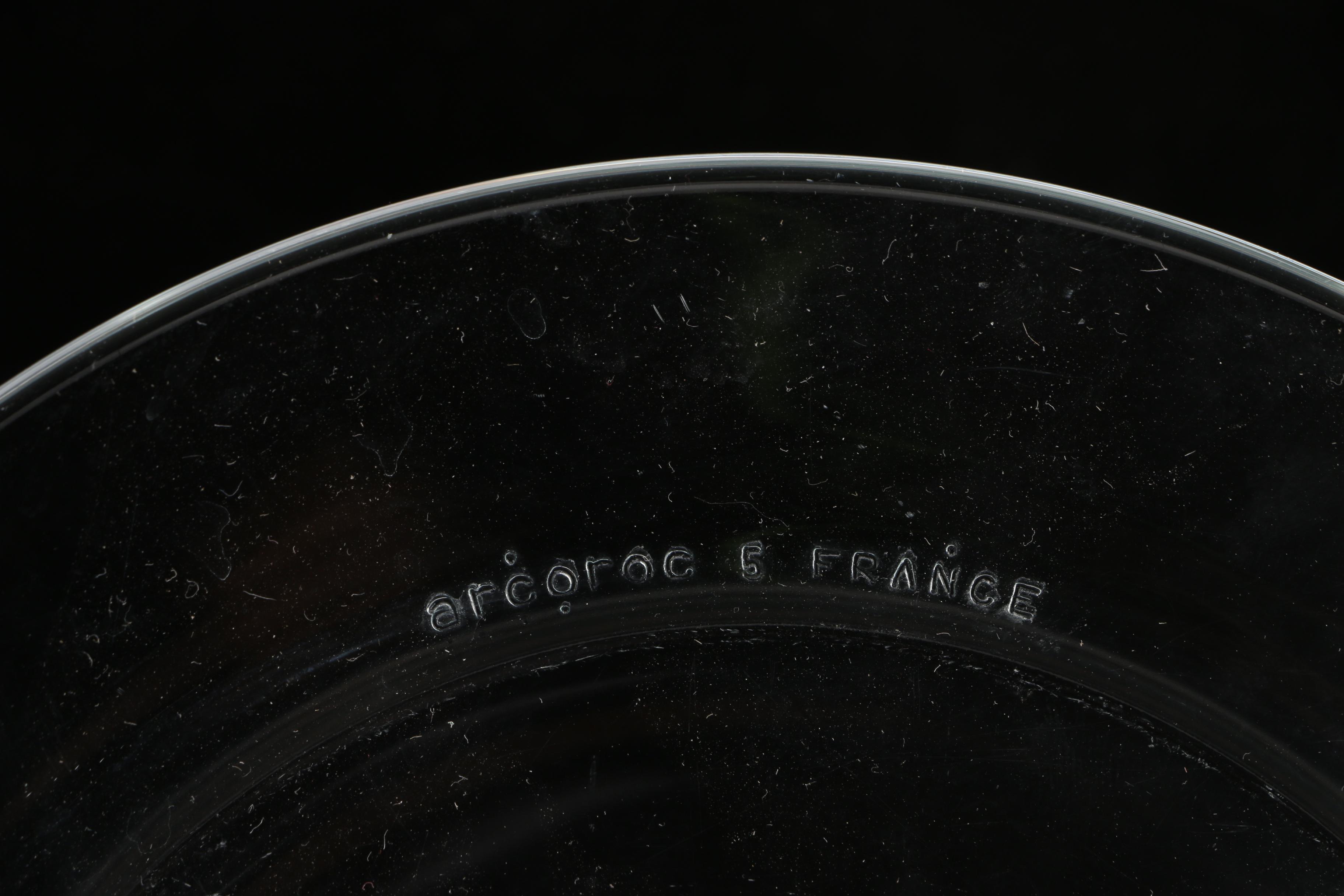 Arcoroc of France Glass Plates