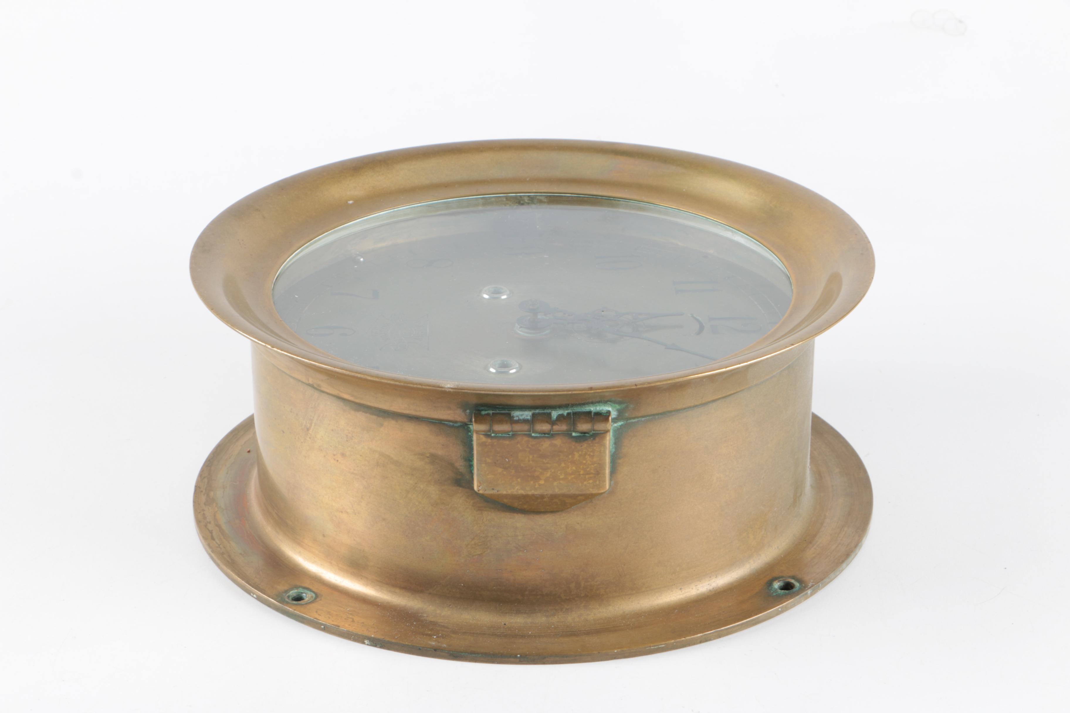 Crosby Steam Gauge & Valve Co. Wall Clock