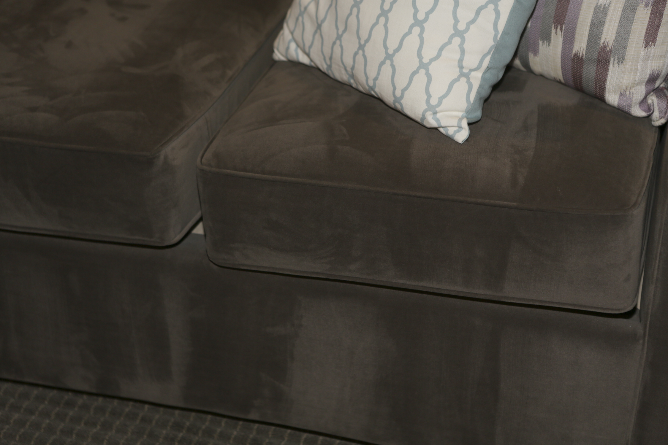 Contemporary Upholstered Three-Piece Sectional Sofa