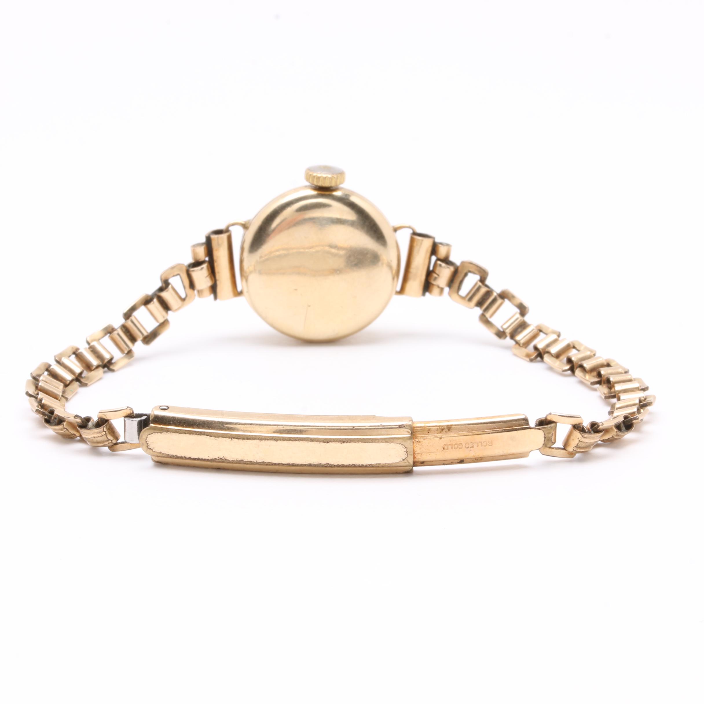 Vintage Tudor 9K Yellow Gold Watch