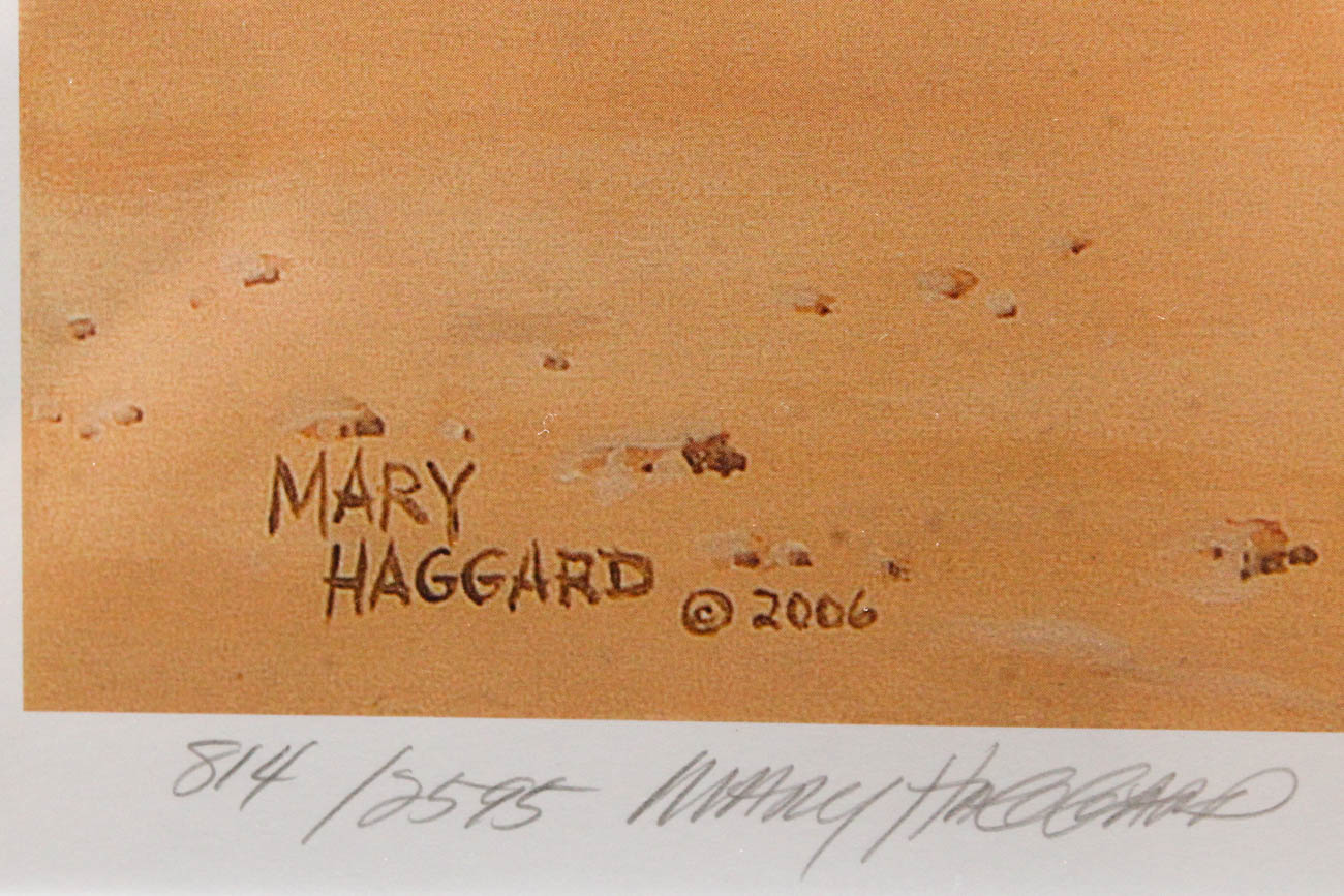Mary Haggard Limited Edition Offset Litho