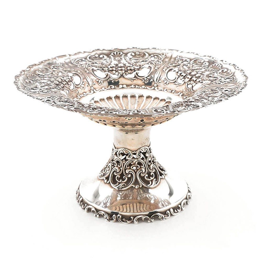 Antique Whiting Sterling Silver Centerpiece in the Pattern "Dresden"