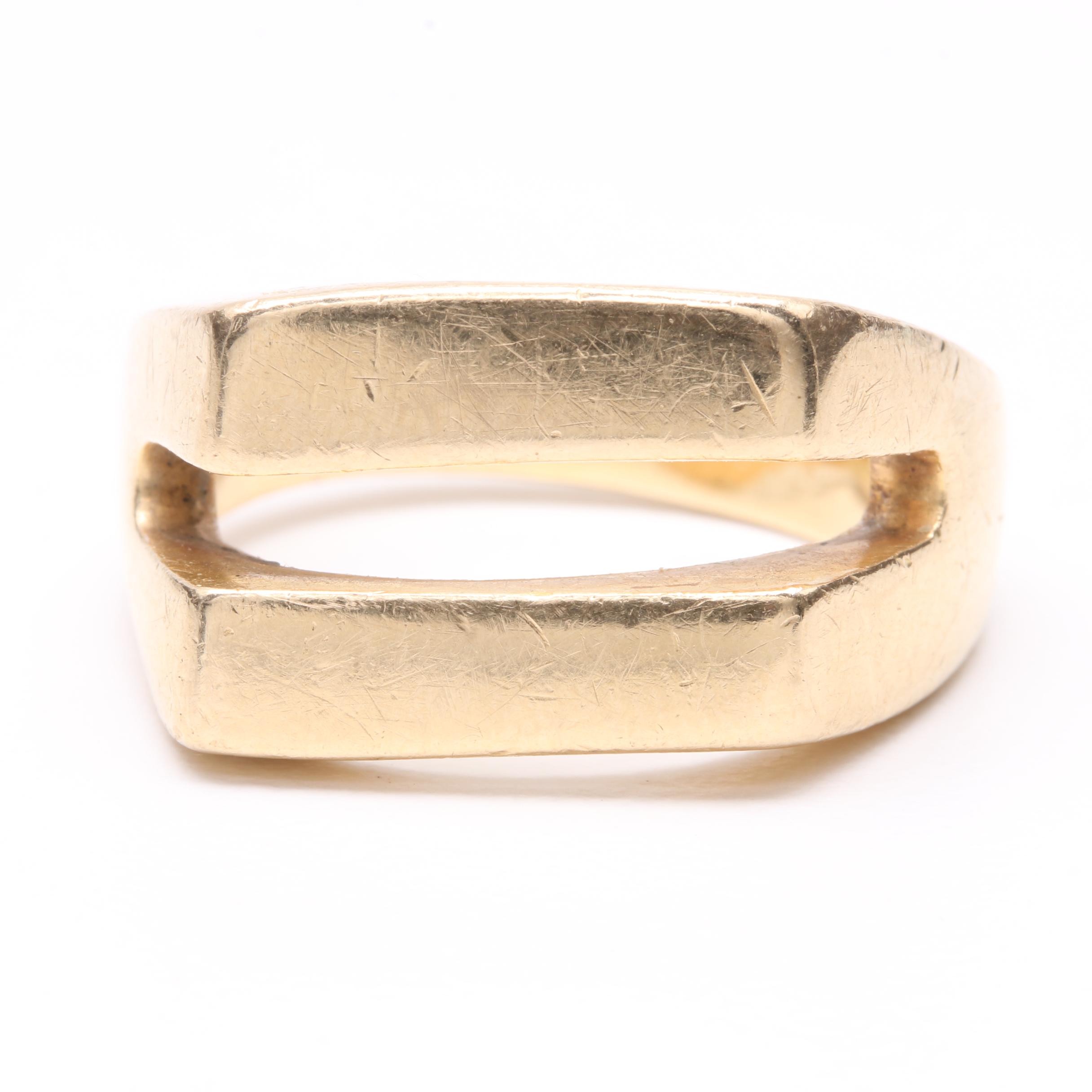 14K Yellow Gold Ring