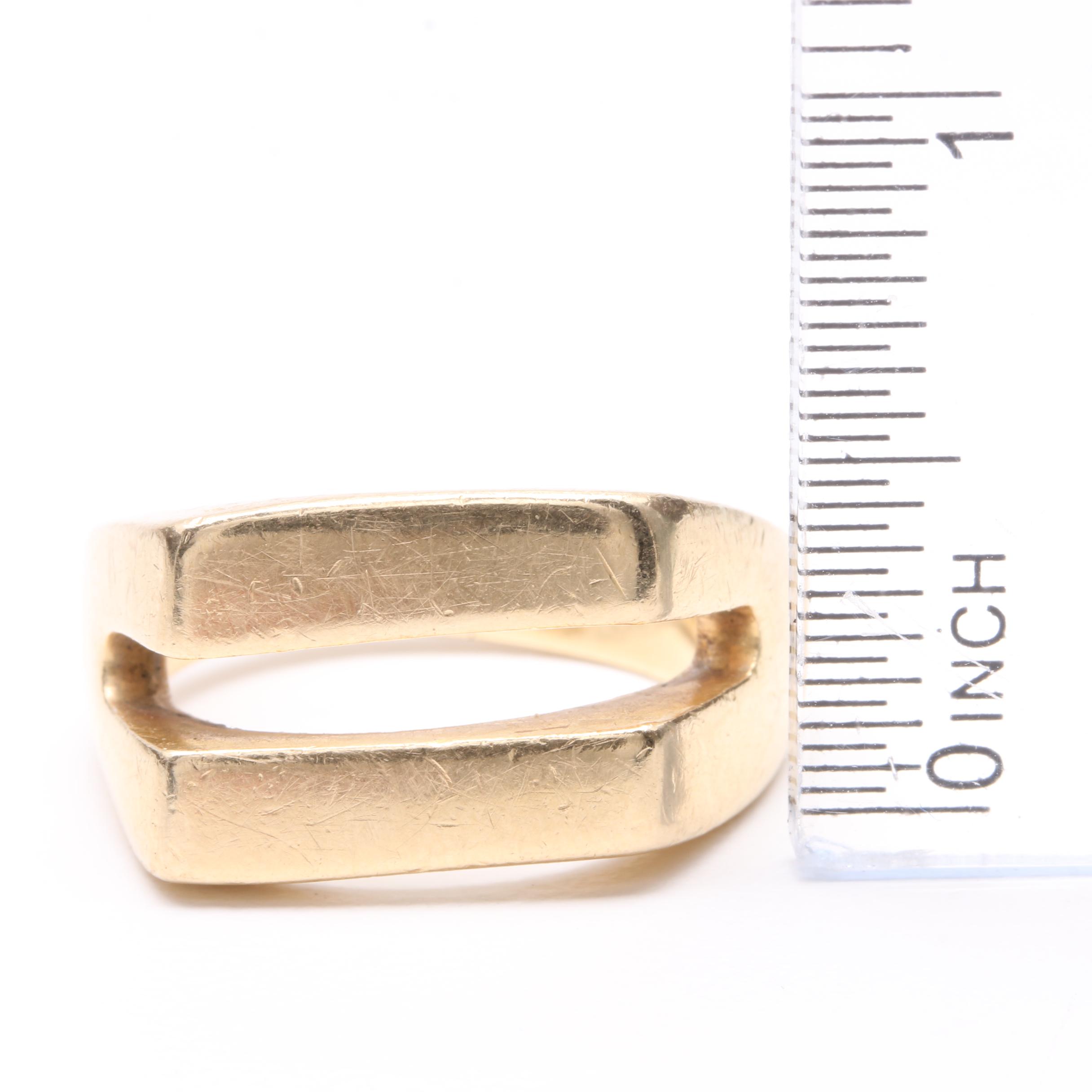 14K Yellow Gold Ring