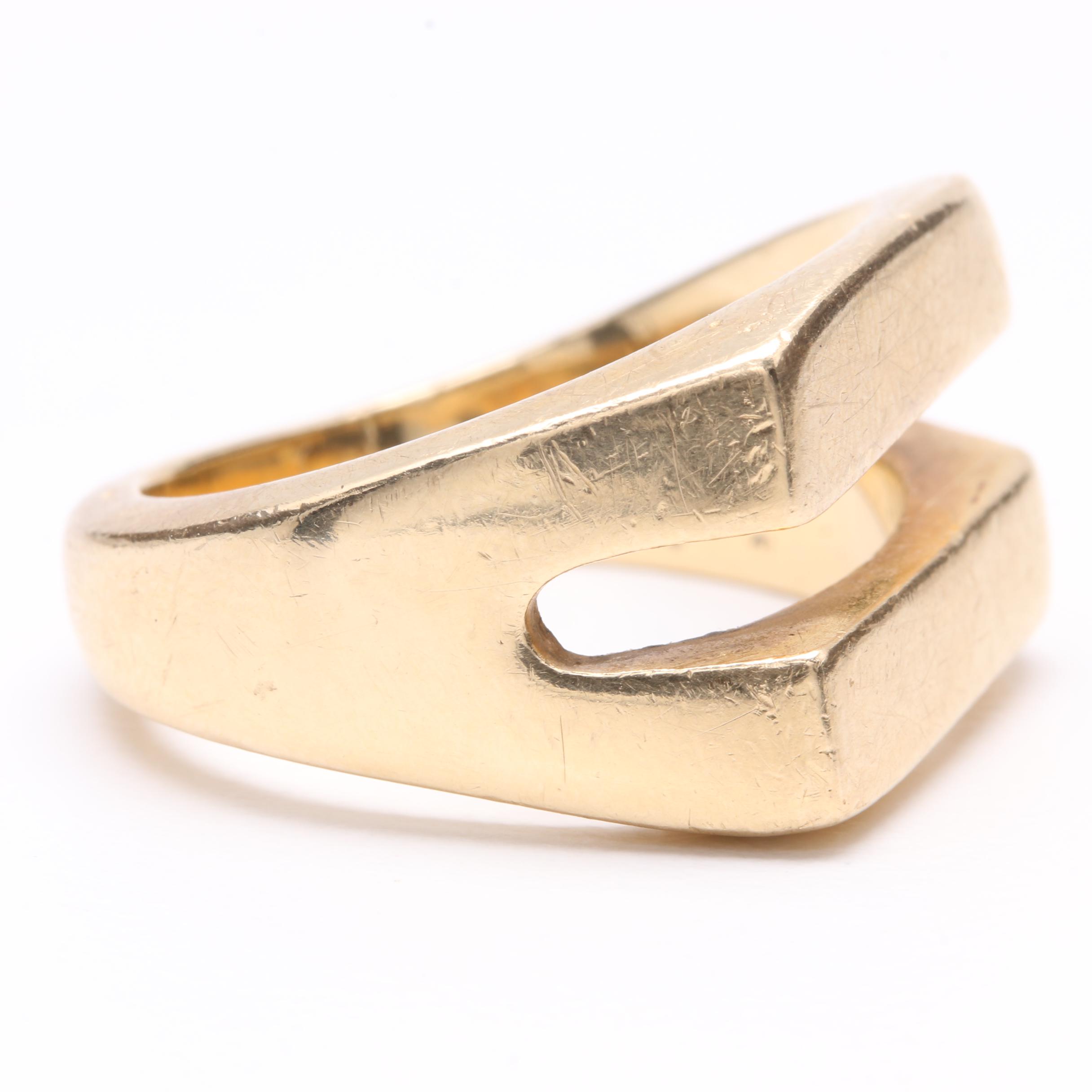 14K Yellow Gold Ring