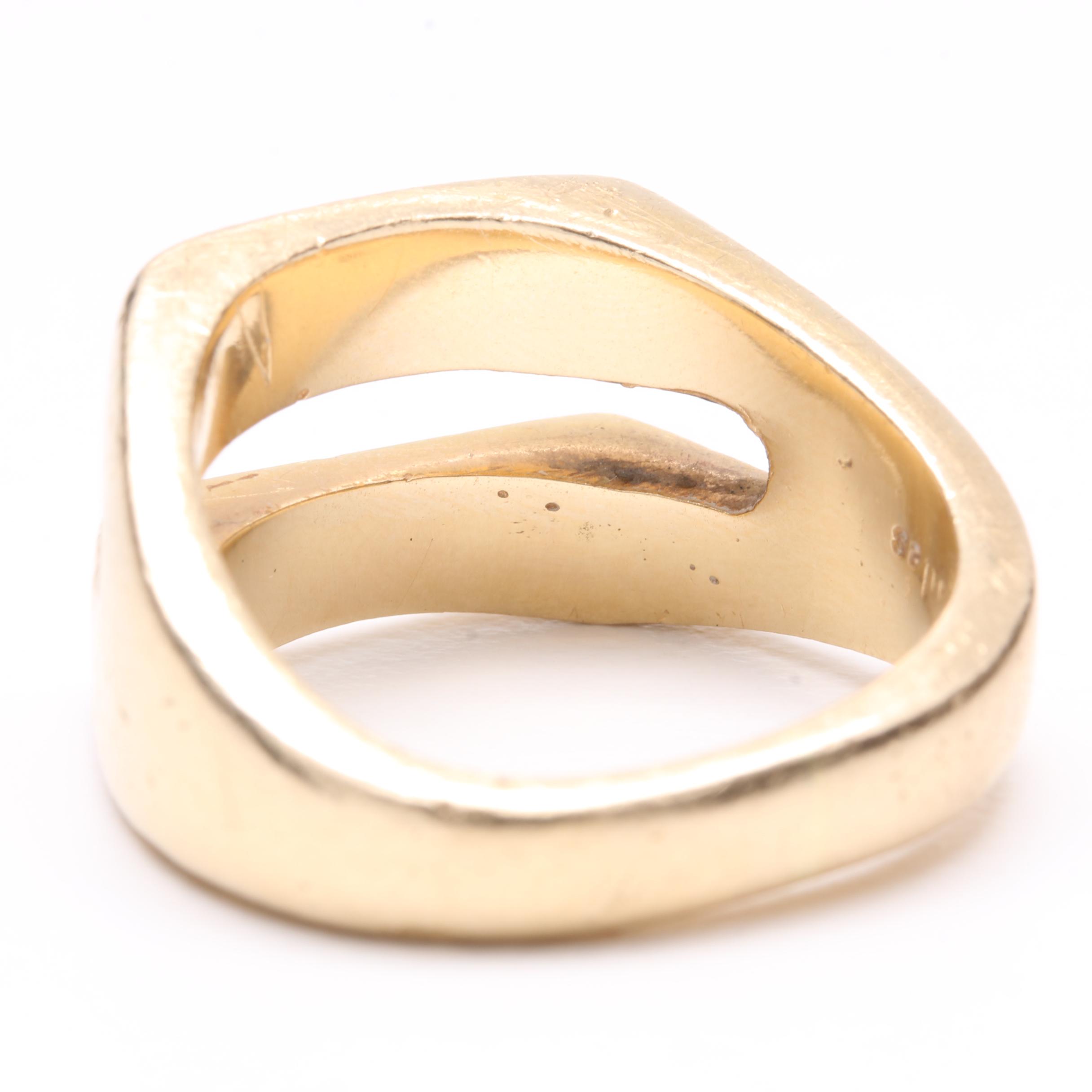 14K Yellow Gold Ring