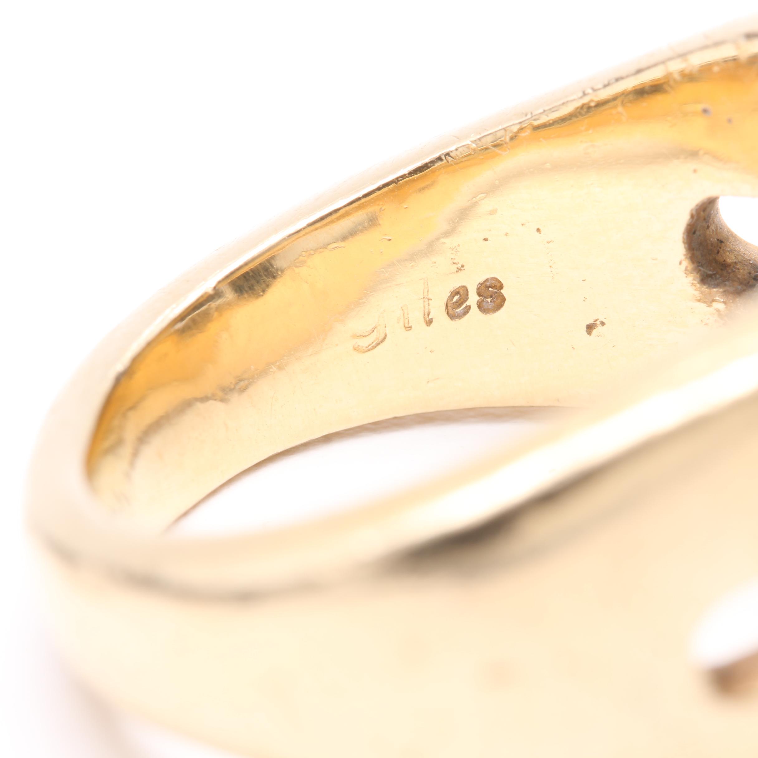 14K Yellow Gold Ring