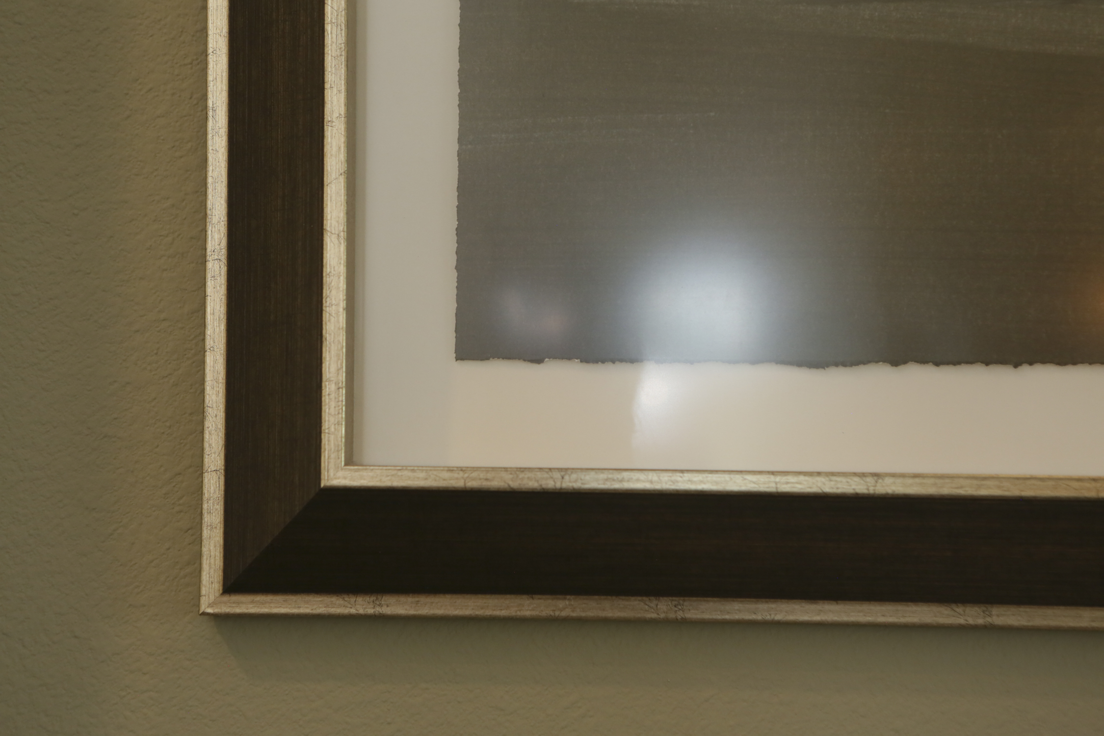 Framed Abstract Print on Paper