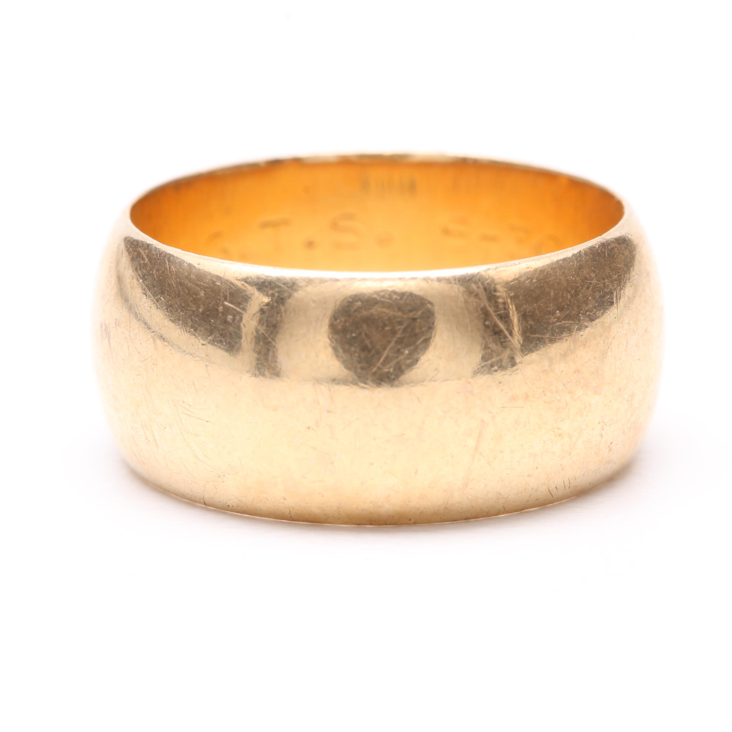 14K Yellow Gold Ring