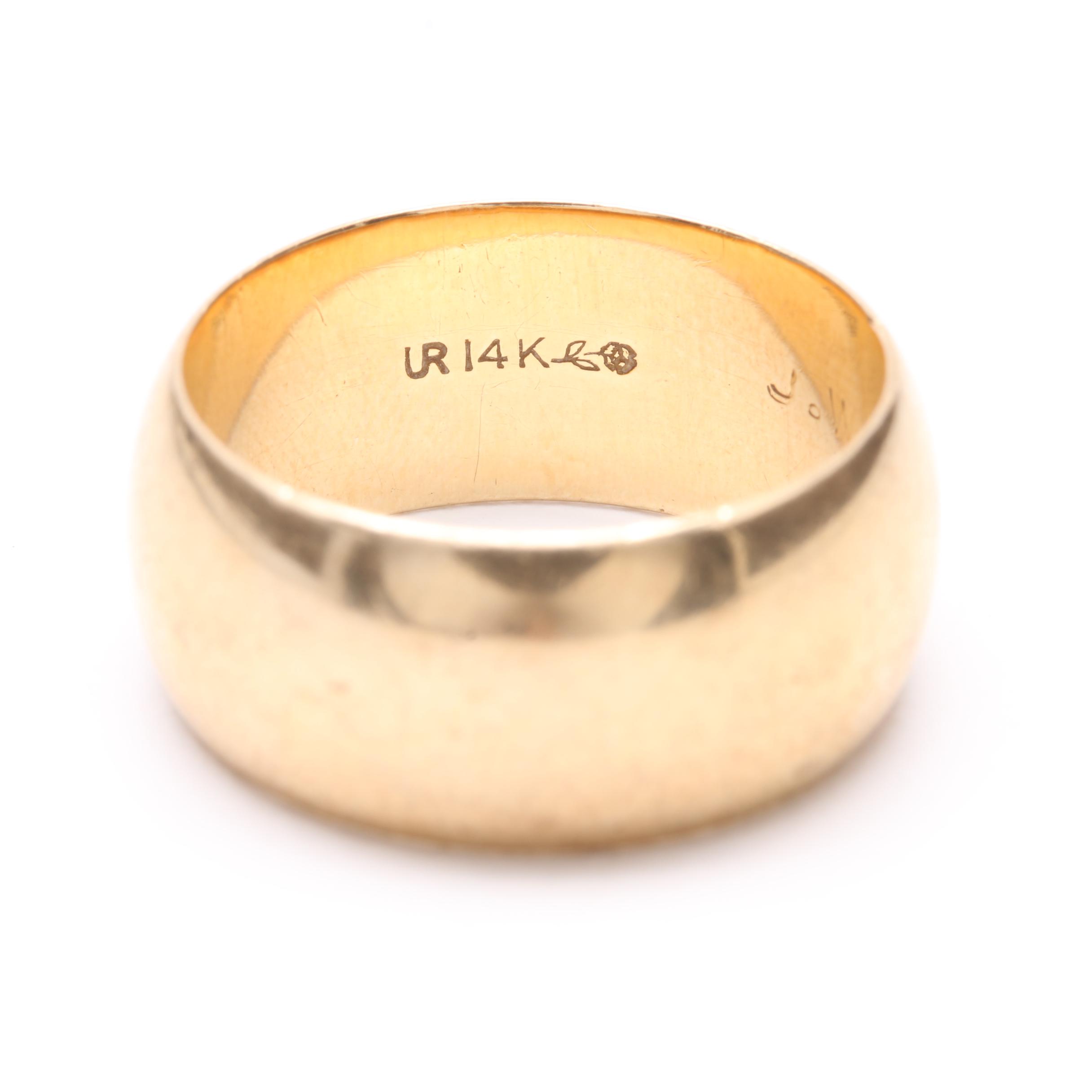 14K Yellow Gold Ring