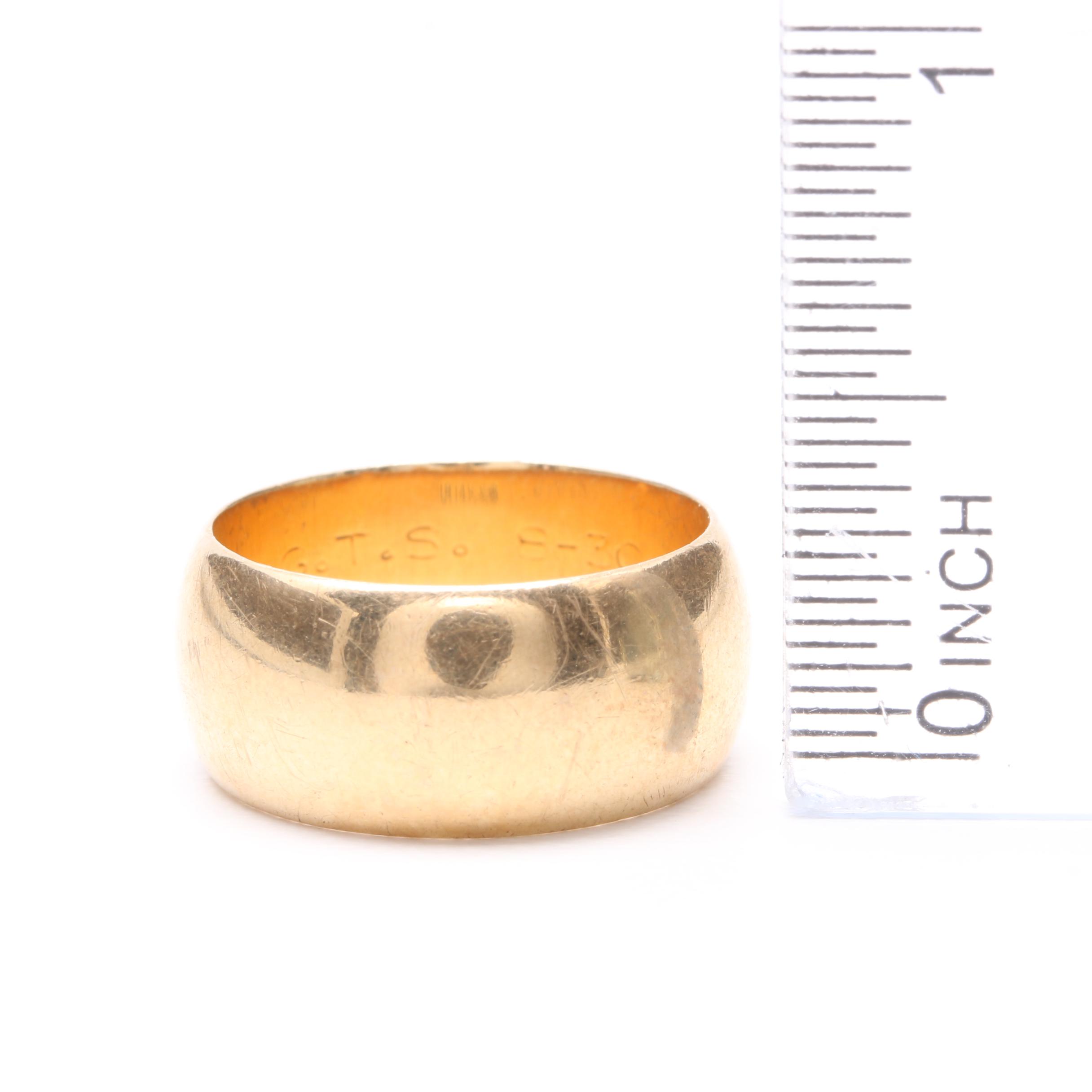 14K Yellow Gold Ring