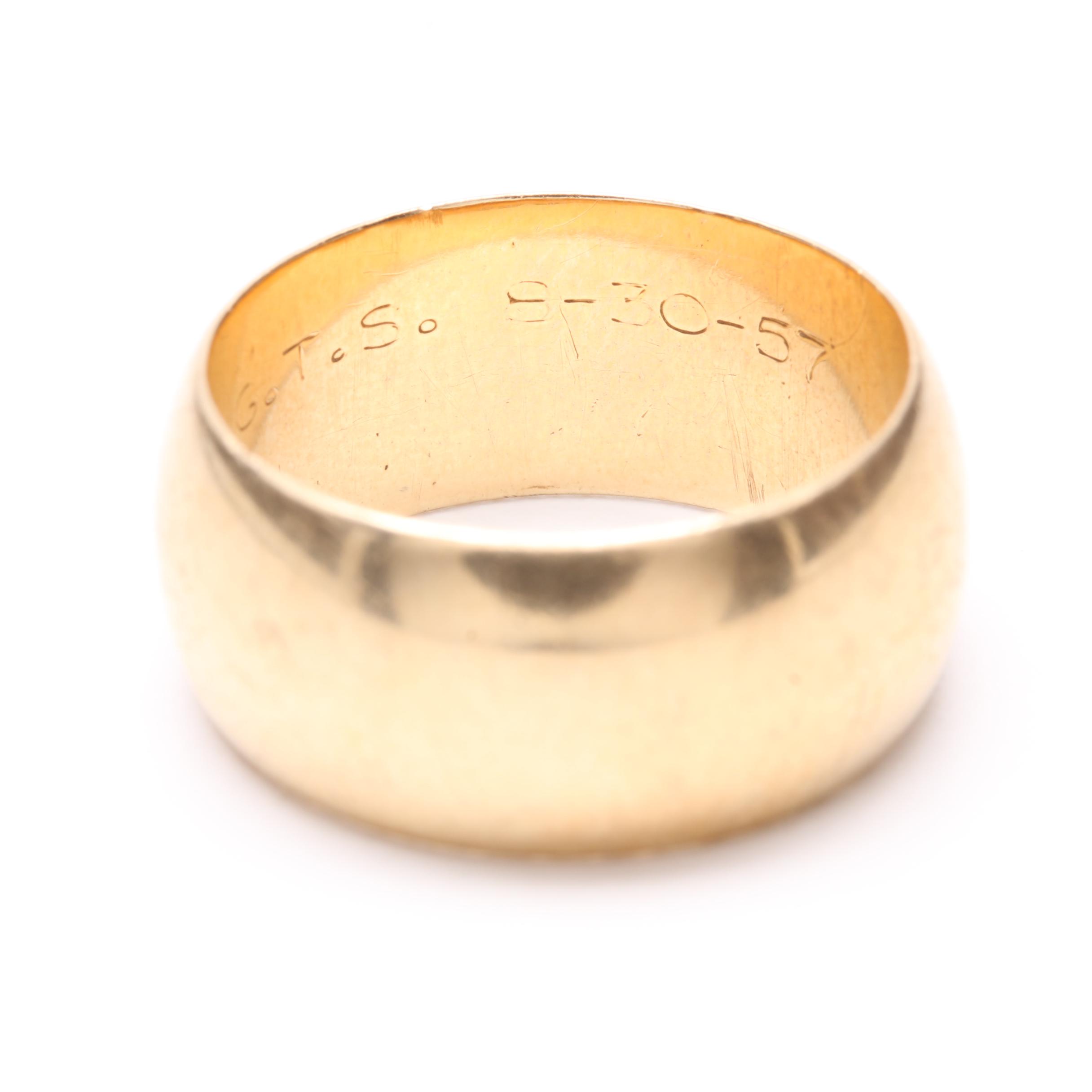 14K Yellow Gold Ring