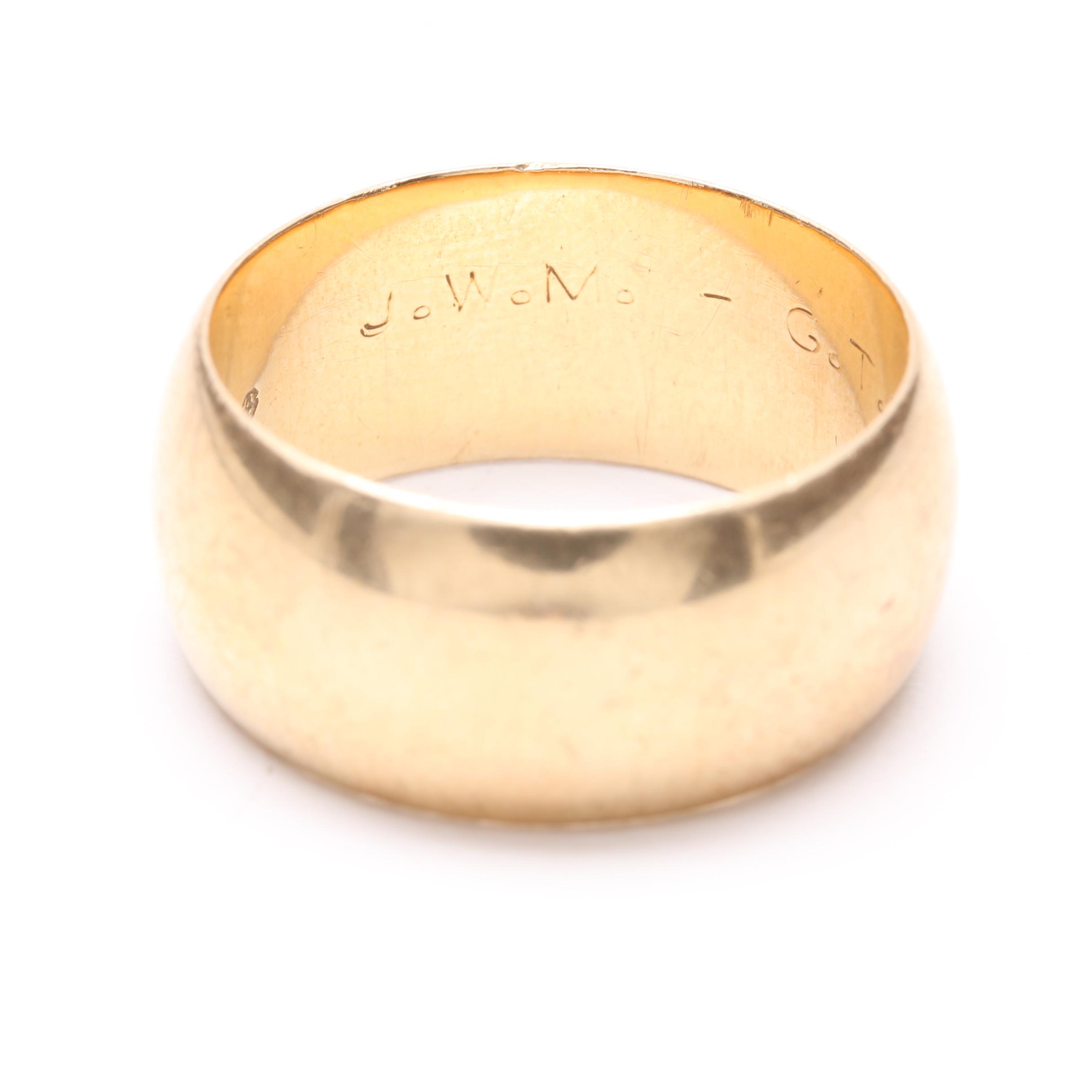 14K Yellow Gold Ring