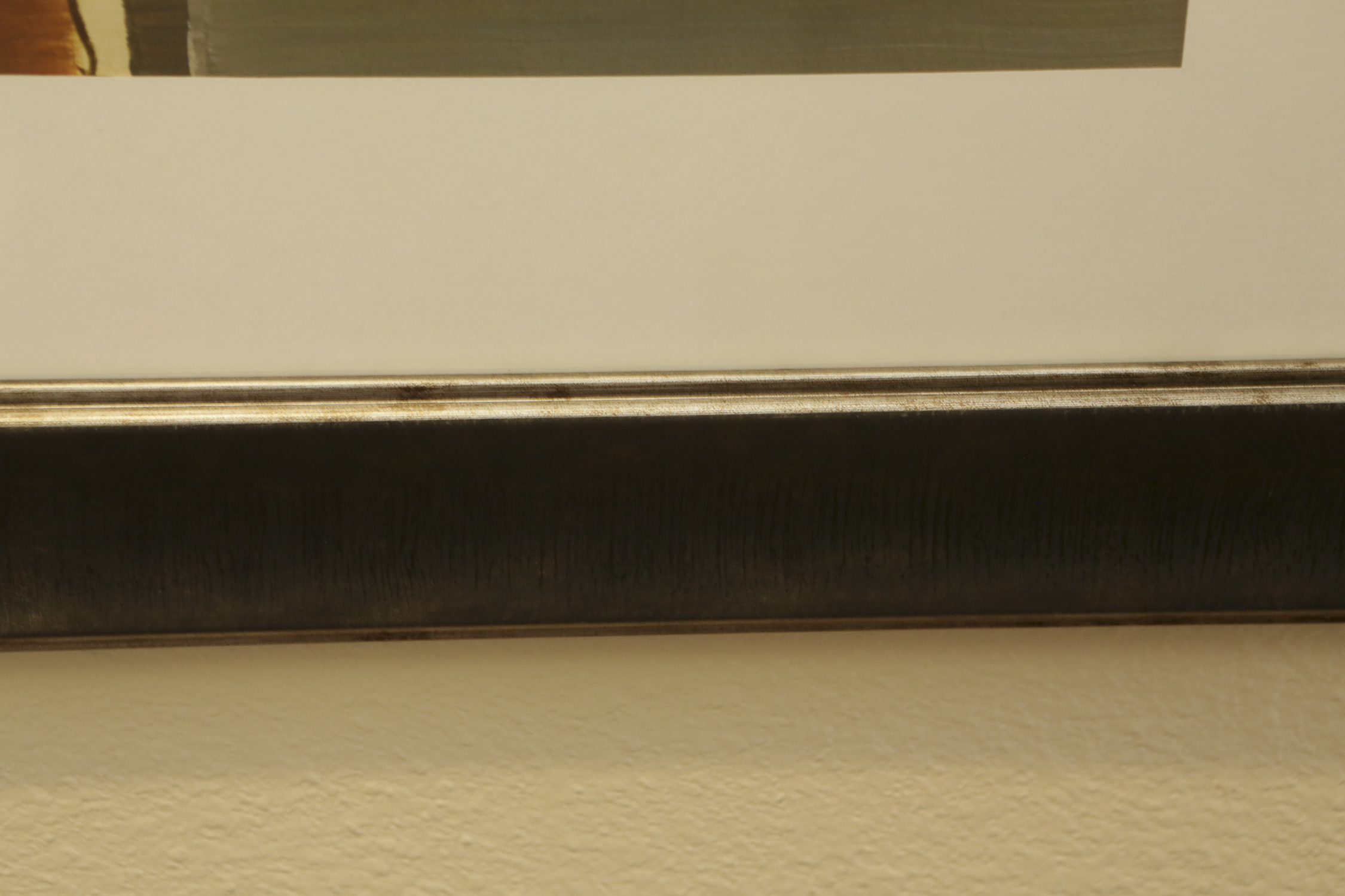 Framed Abstract Offset Lithograph