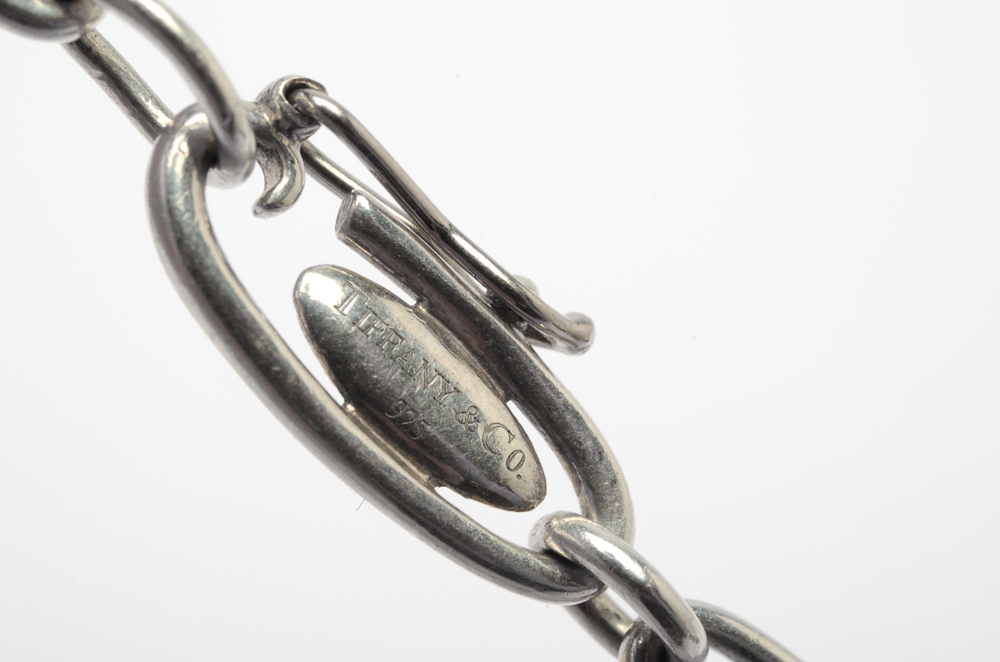 Sterling Silver Elsa Peretti for Tiffany & Co. Bracelet and Pendant