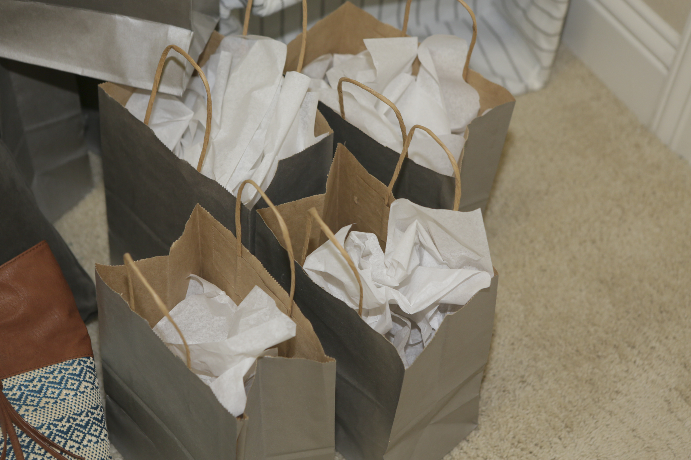 Men's Shirt, Bathrobe, Handbags, and Closet Decor