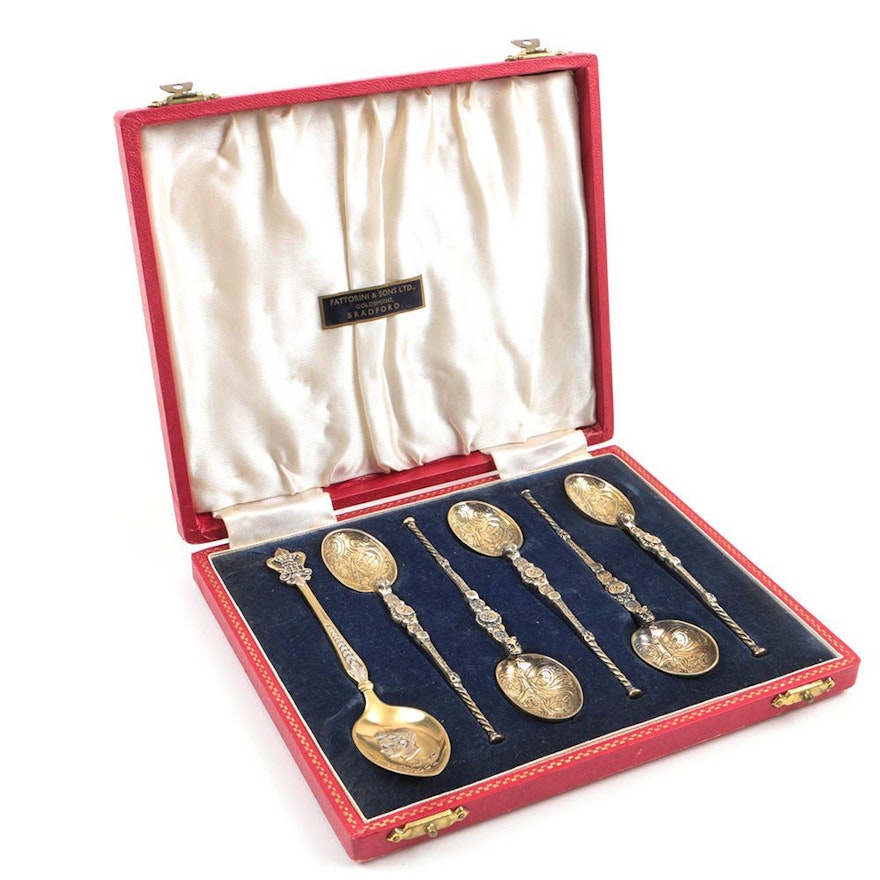 1902 Sterling Silver Coronation Spoons