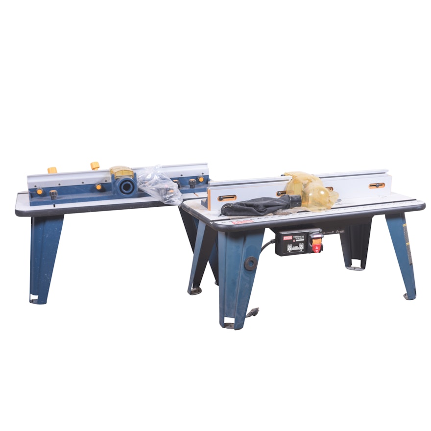 Ryobi Router Tables With Accessories