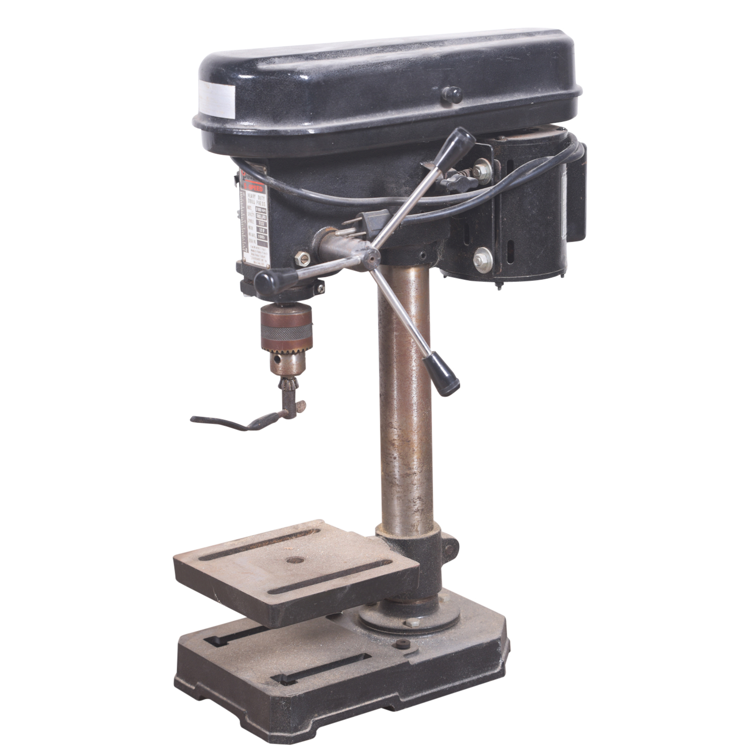 Vintage Guardian Power 5-Speed Heavy Duty Drill Press