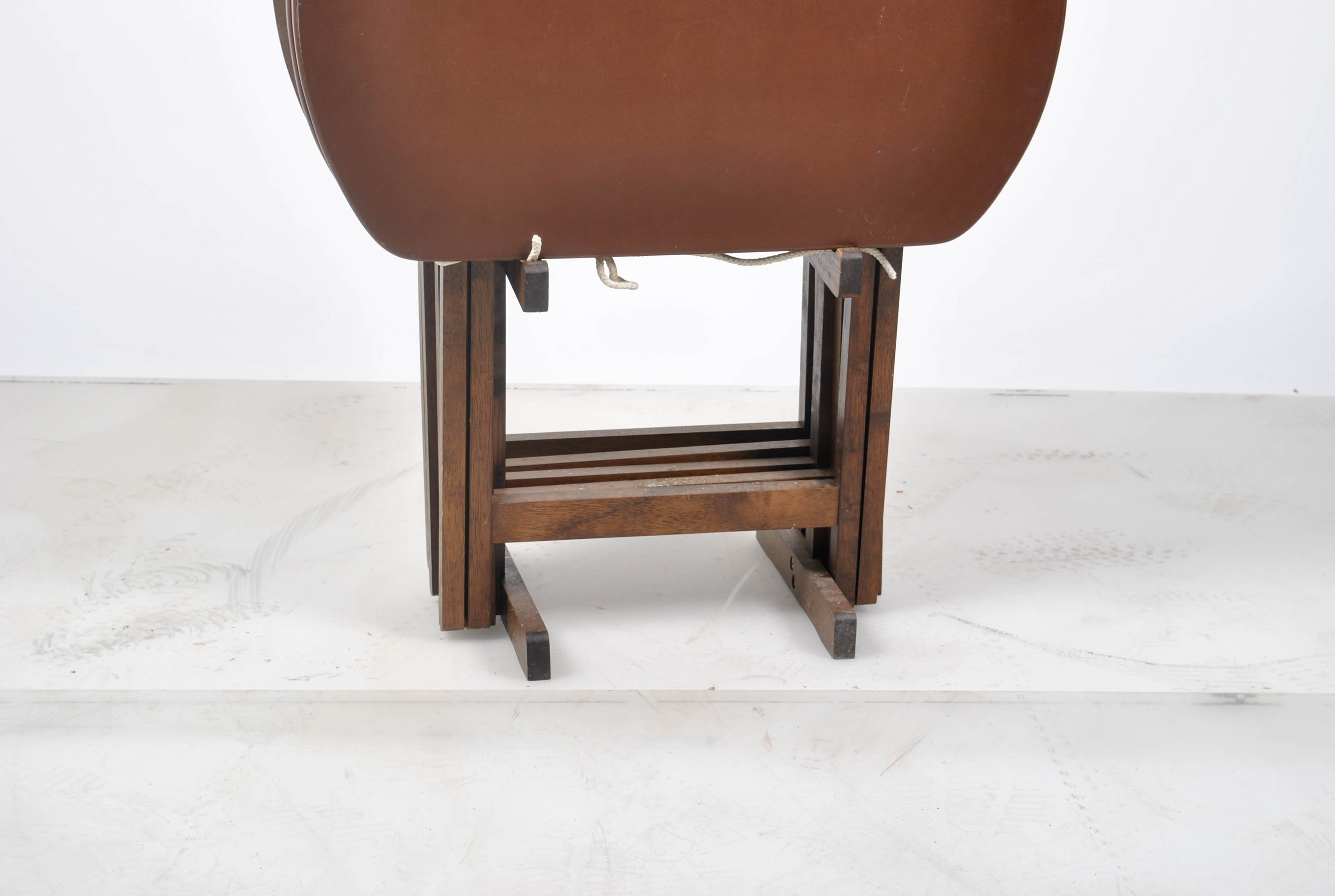 Vintage Wooden TV Trays