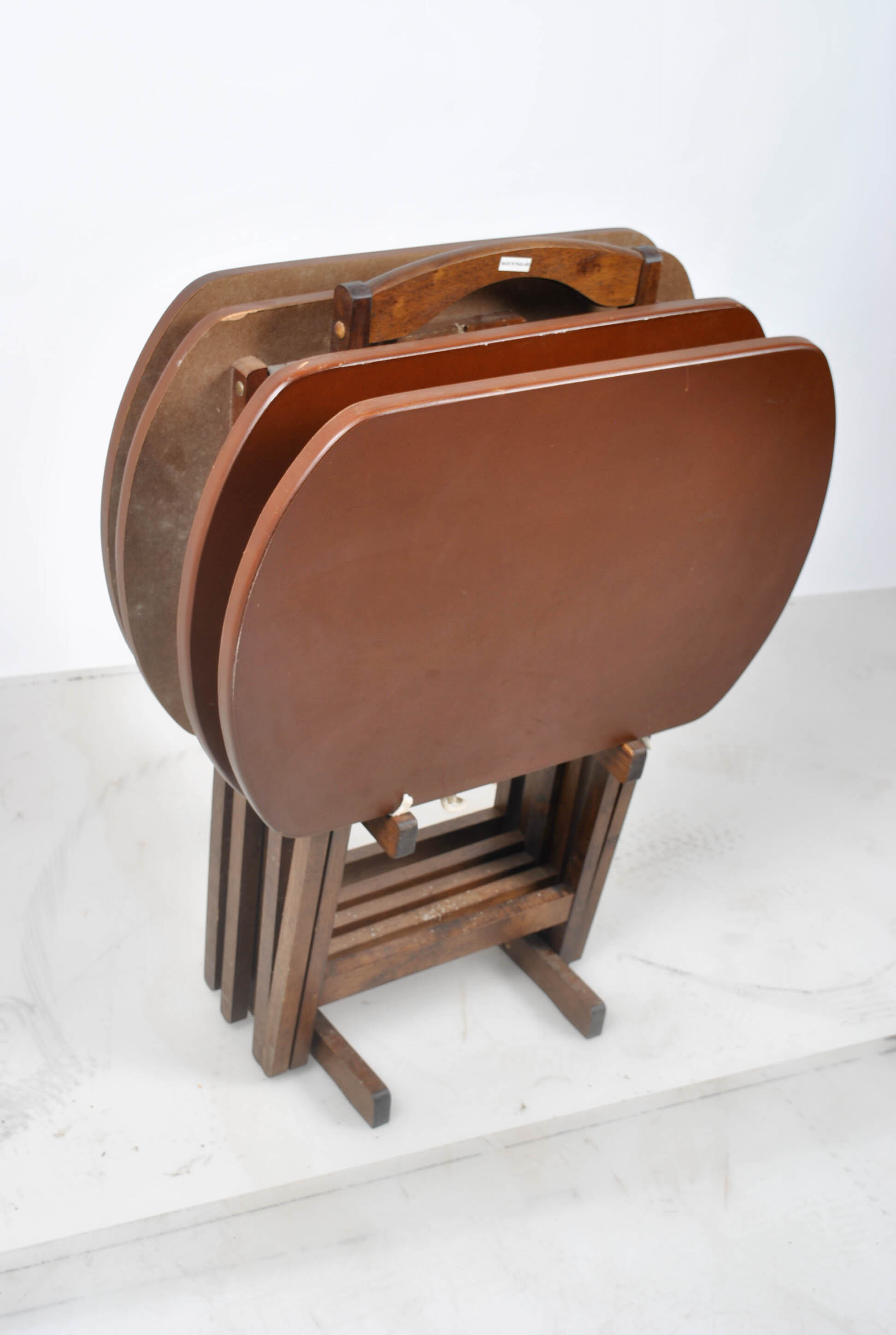 Vintage Wooden TV Trays