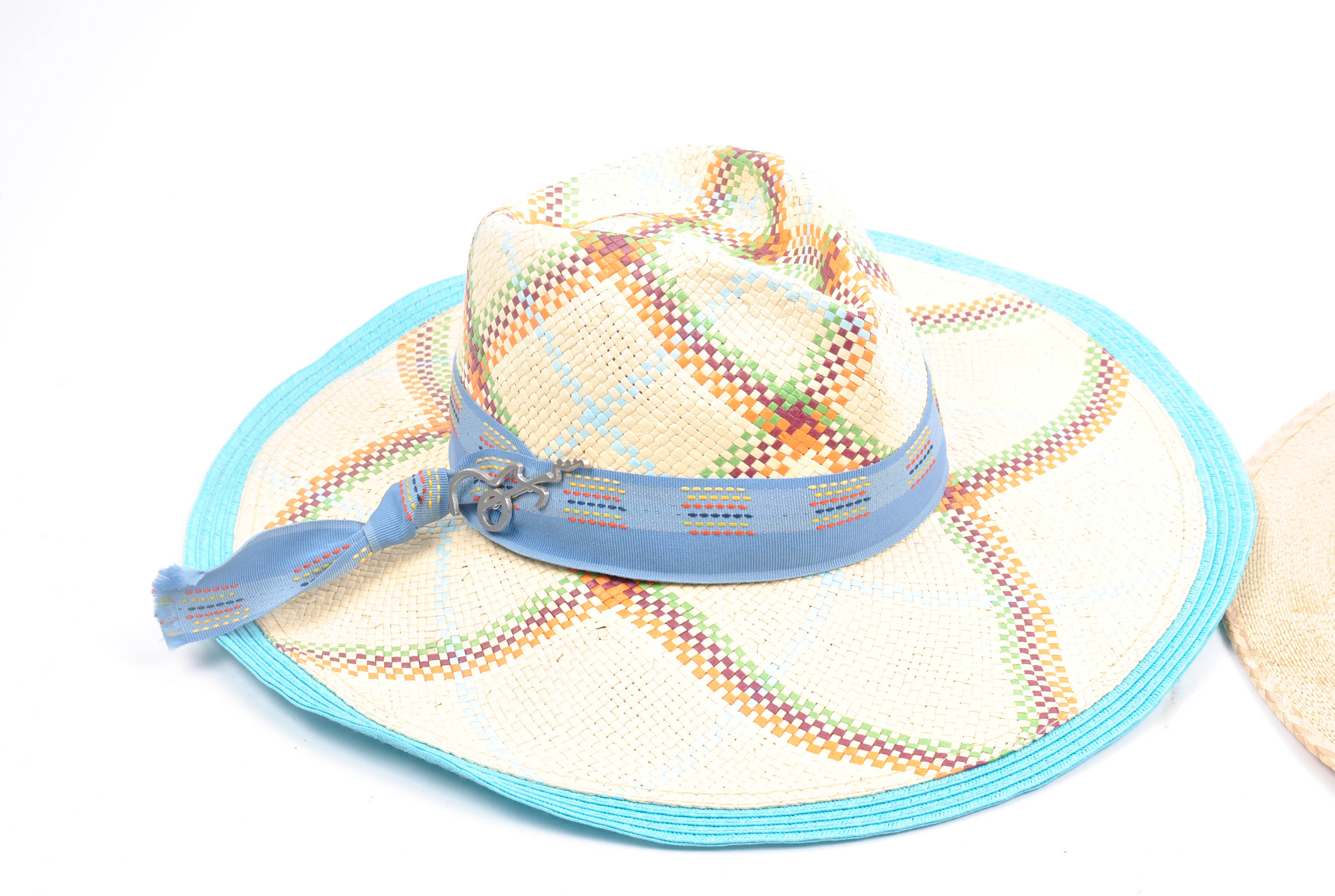 Women's Woven Wide-Brimmed Hats Including Carlos by Carlos Santana