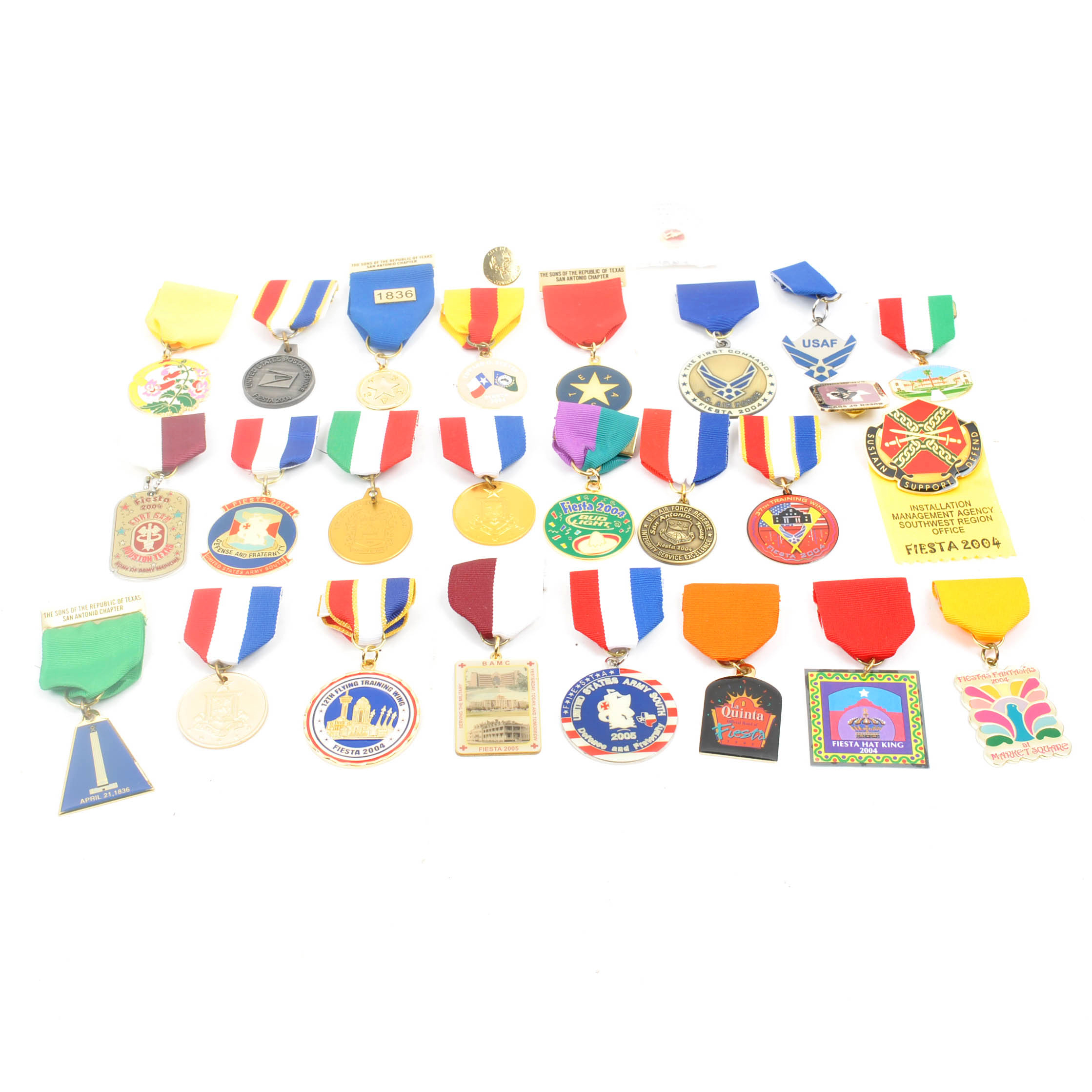 U.S. Air Force Fiesta at the Alamo Ribbons and Other Pins