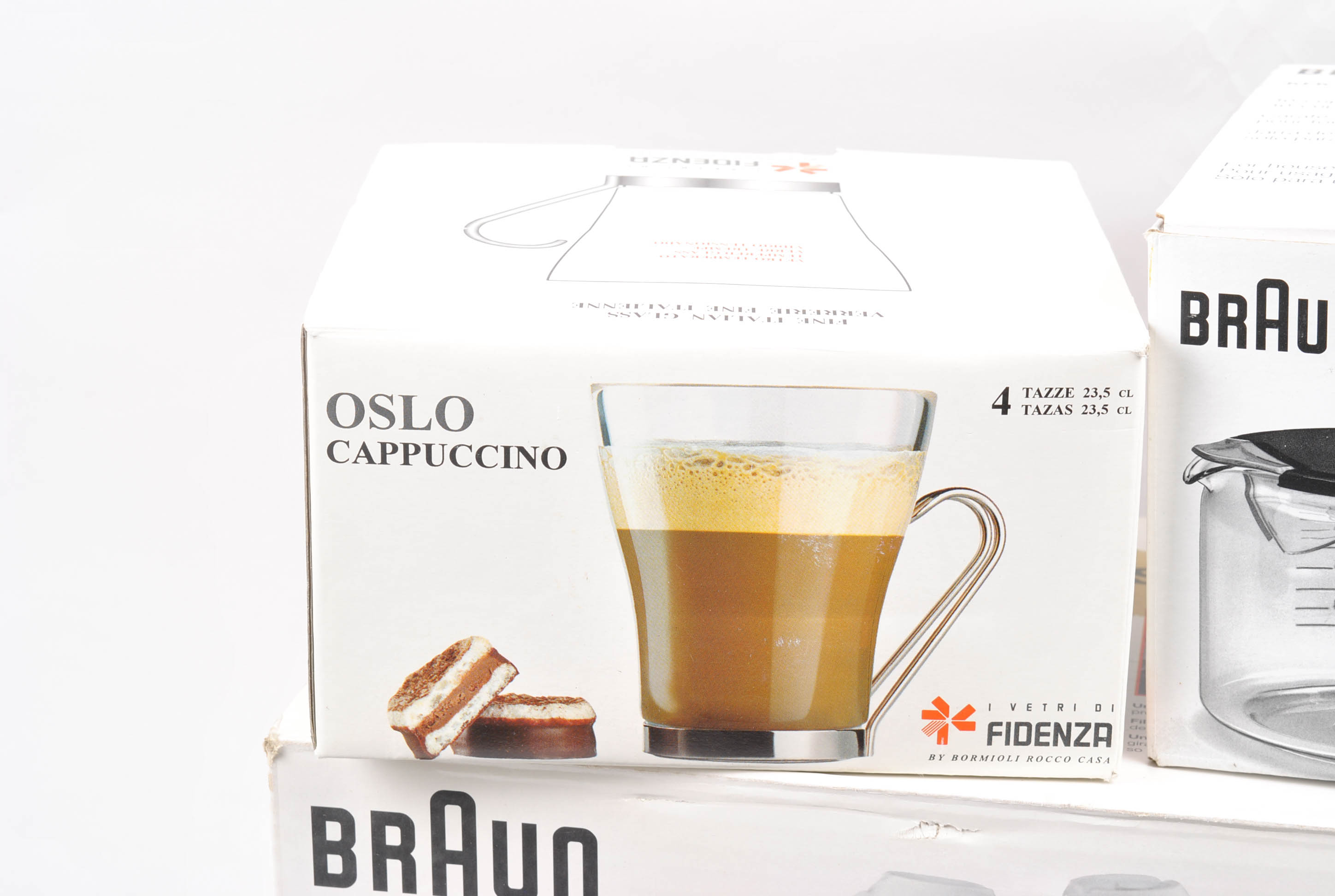 Braun Espresso Cappuccino Pro with Aromaster and Assorted Mugs