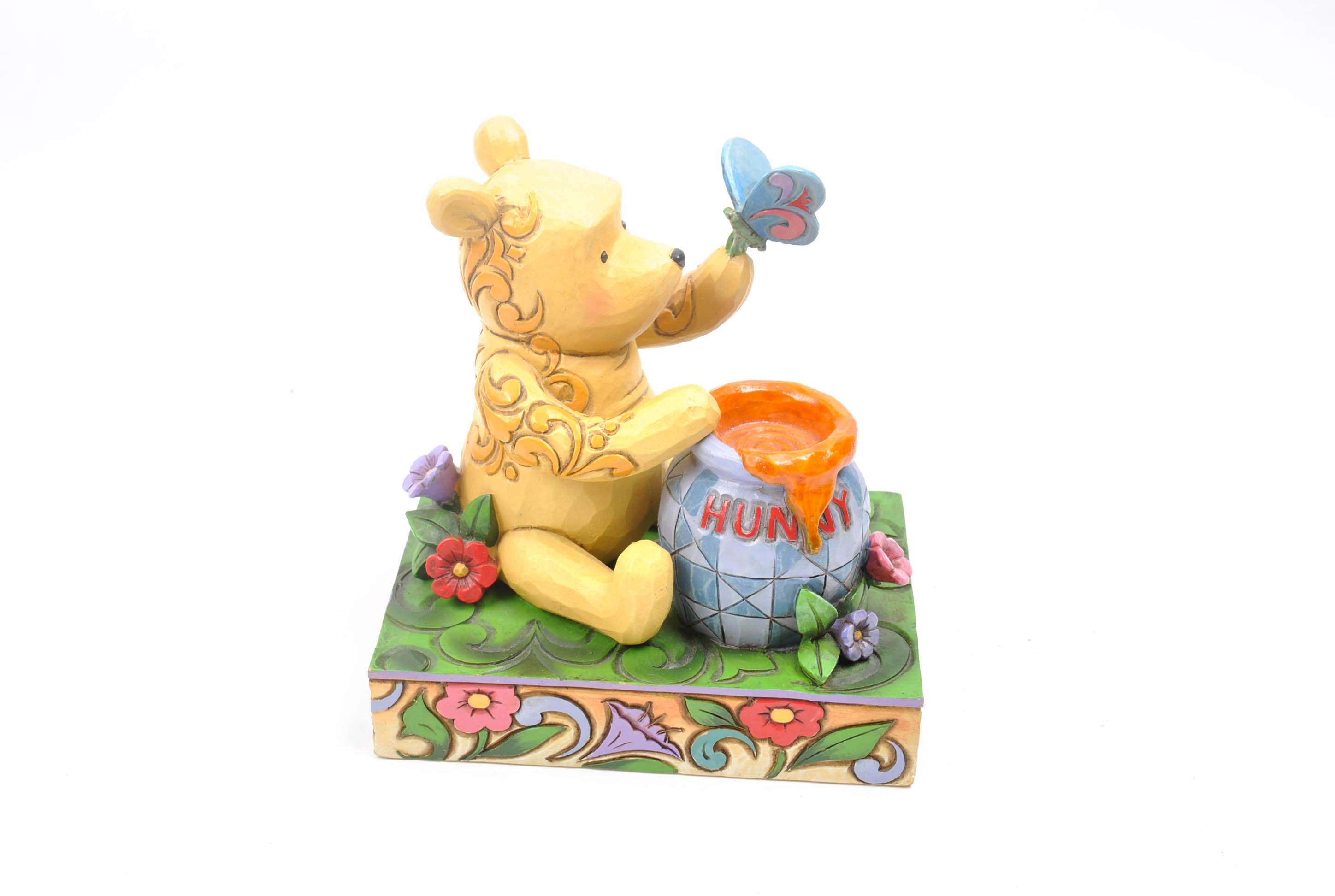Disney "Touch of Summer" Winnie The Pooh Figurine, Books and Box