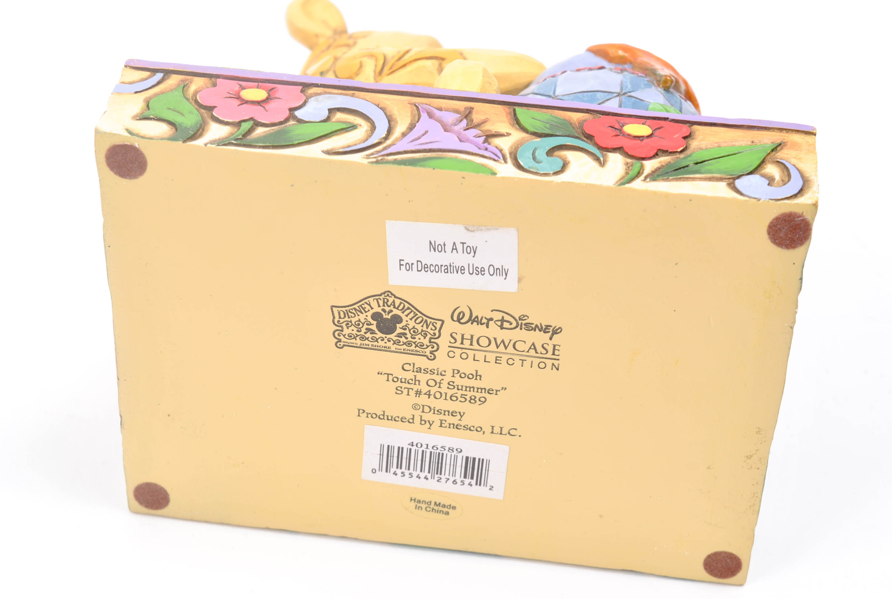 Disney "Touch of Summer" Winnie The Pooh Figurine, Books and Box