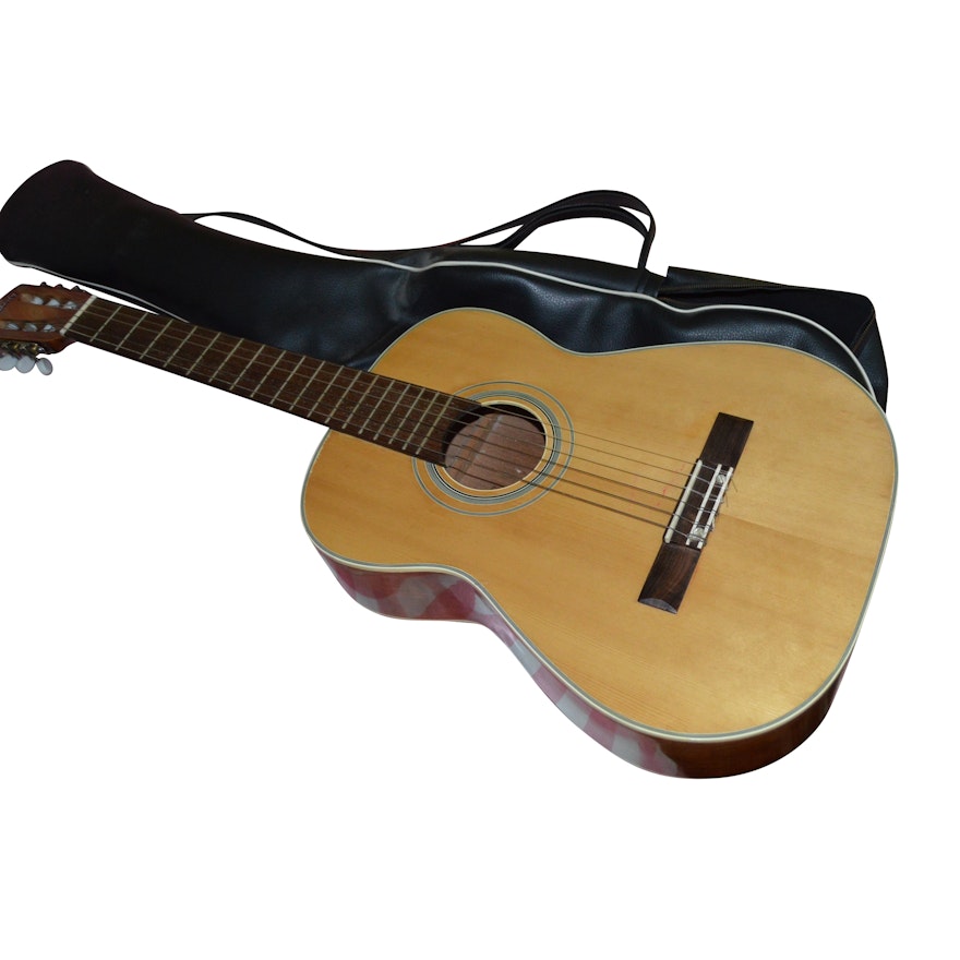 Kimberly 6-String Acoustic Guitar with Case