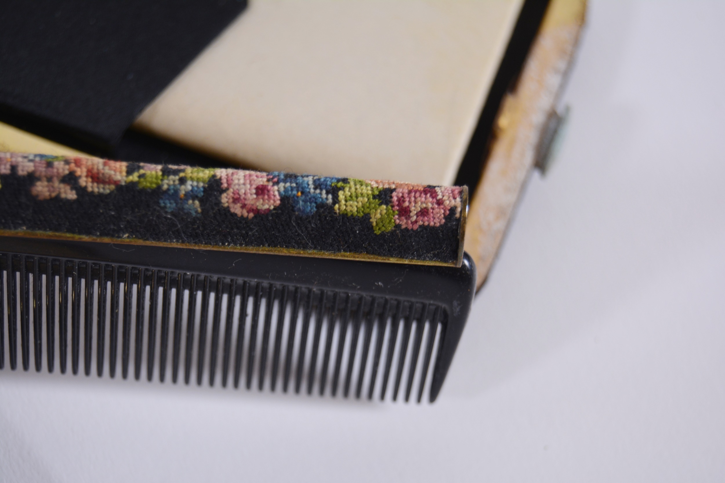 Vintage Vienna Petit Point Evening Bag With Accessories by Maria Stransky