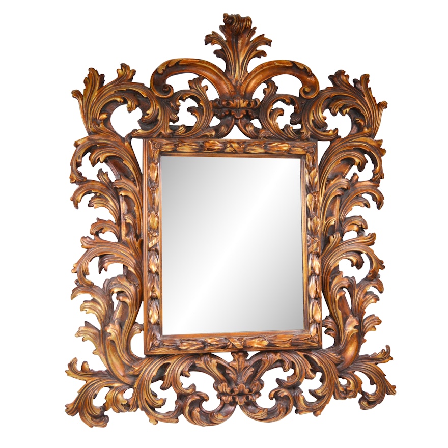 Ornate Openwork Wall Mirror by Second Look