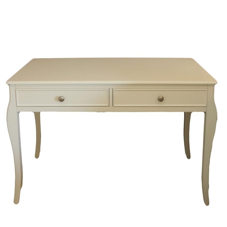 Contemporary White Finished Desk
