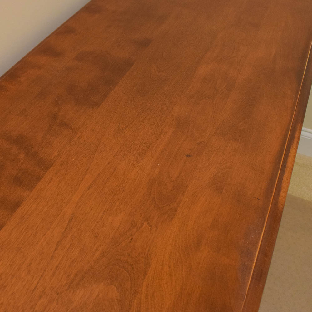 Vintage Ethan Allen Cherry Kneehole Desk