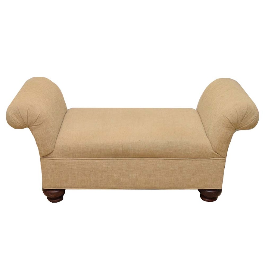 Regency Syle Upholstered Bench