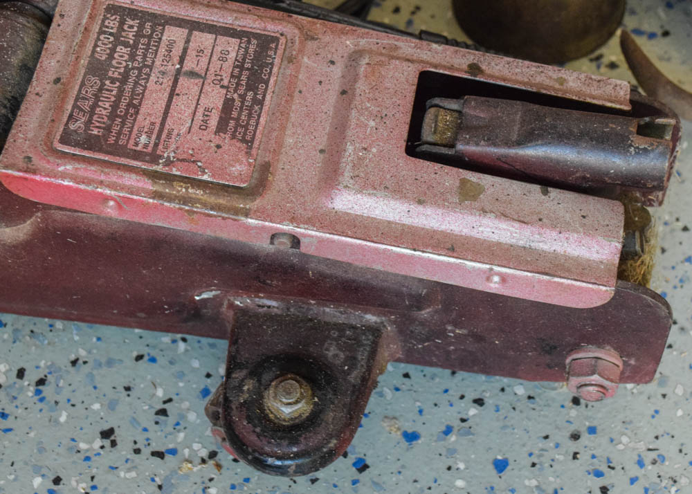 Sears Hydraulic Floor Jack and Schumacher Battery Charger