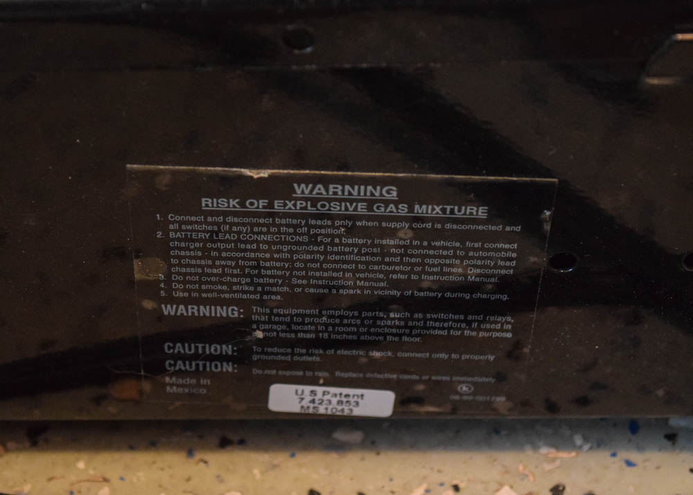 Sears Hydraulic Floor Jack and Schumacher Battery Charger