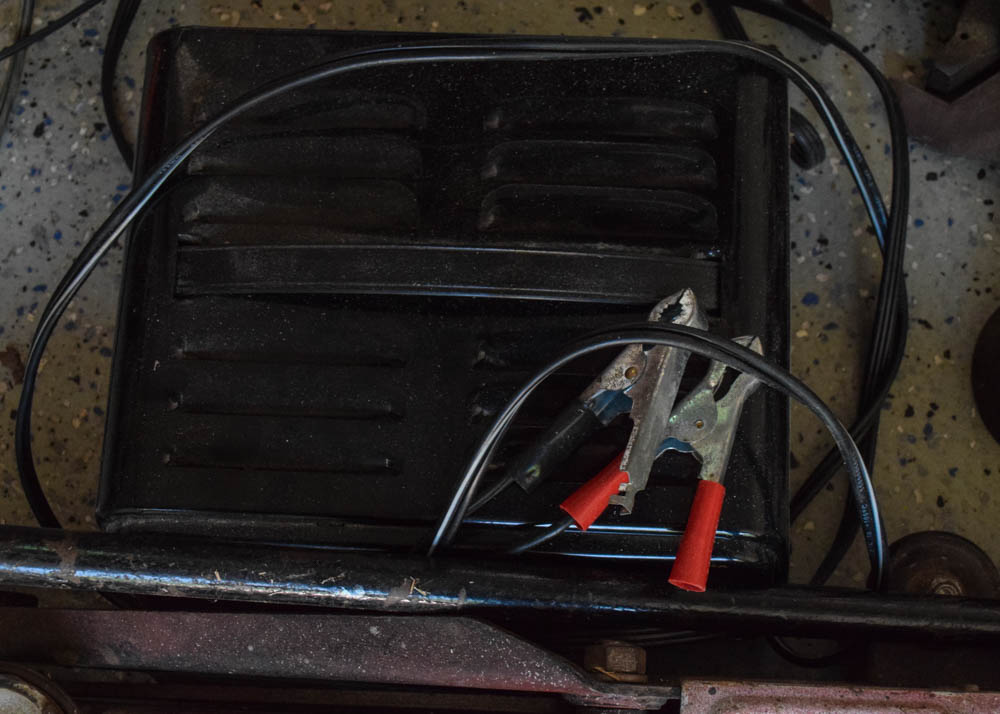 Sears Hydraulic Floor Jack and Schumacher Battery Charger