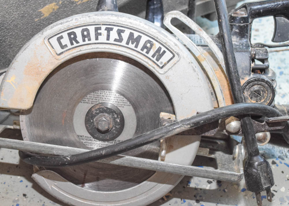 Craftsman Industrial Circular Saw, Rotozip Spiral Saw
