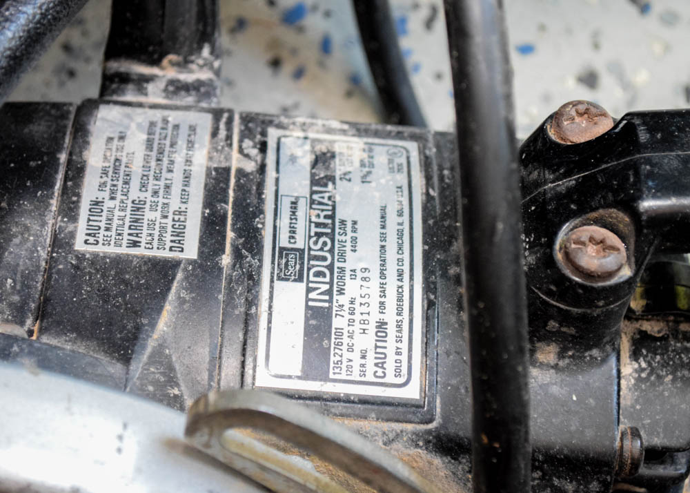 Craftsman Industrial Circular Saw, Rotozip Spiral Saw