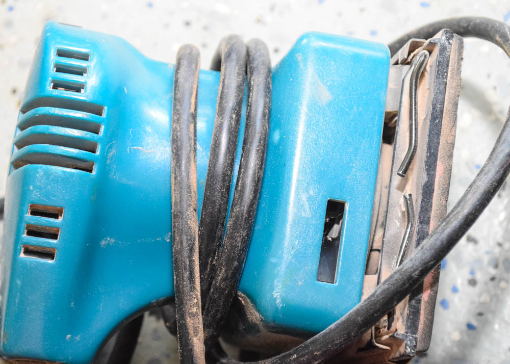 Bosch B7000 Corner Sander and Makita Finishing Sander