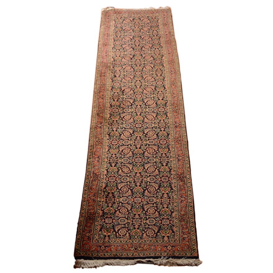 Hand-Knotted Sino-Persian Wool Carpet Runner