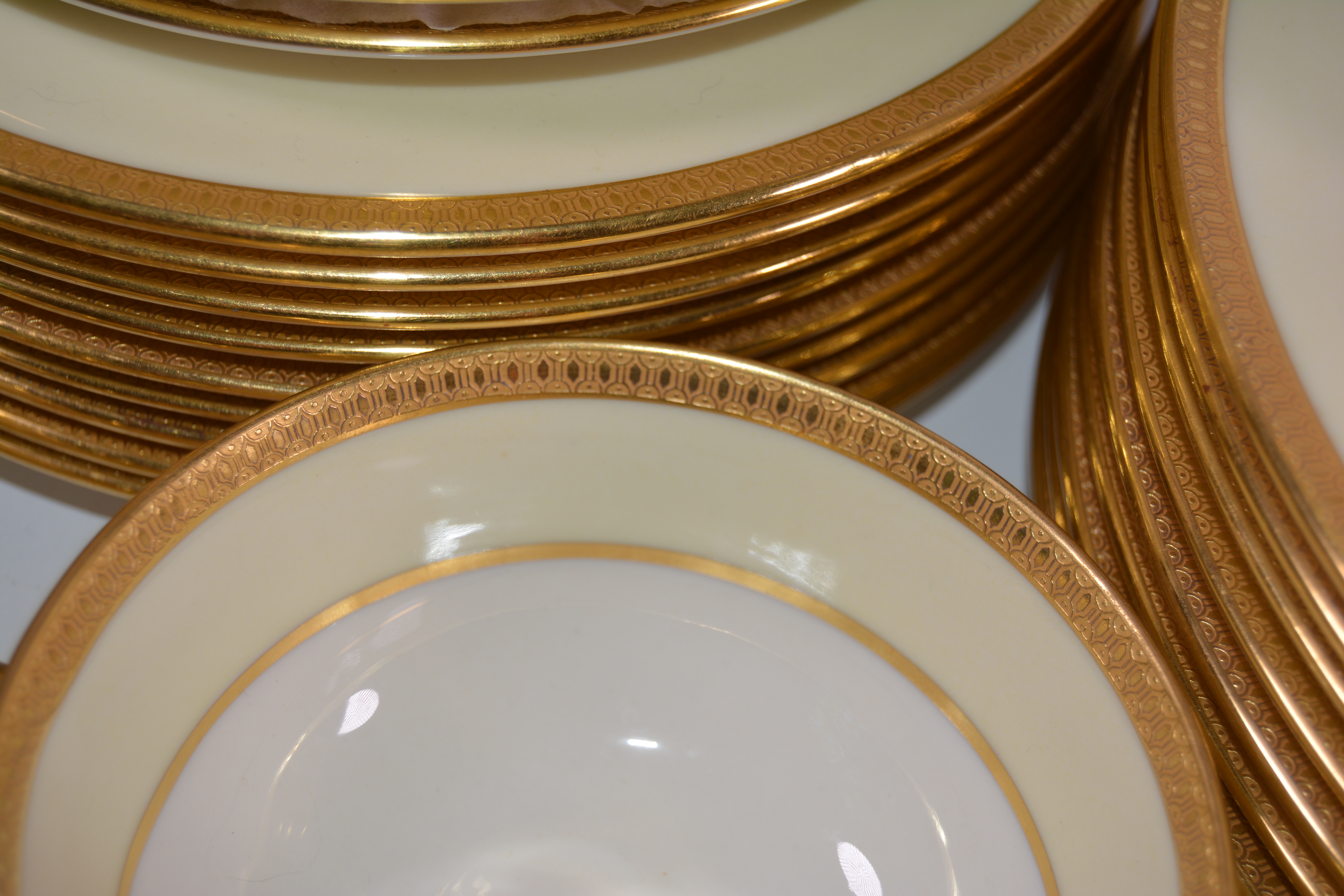 Lenox "Springfield" and "Renaissance" China Dinnerware Collection