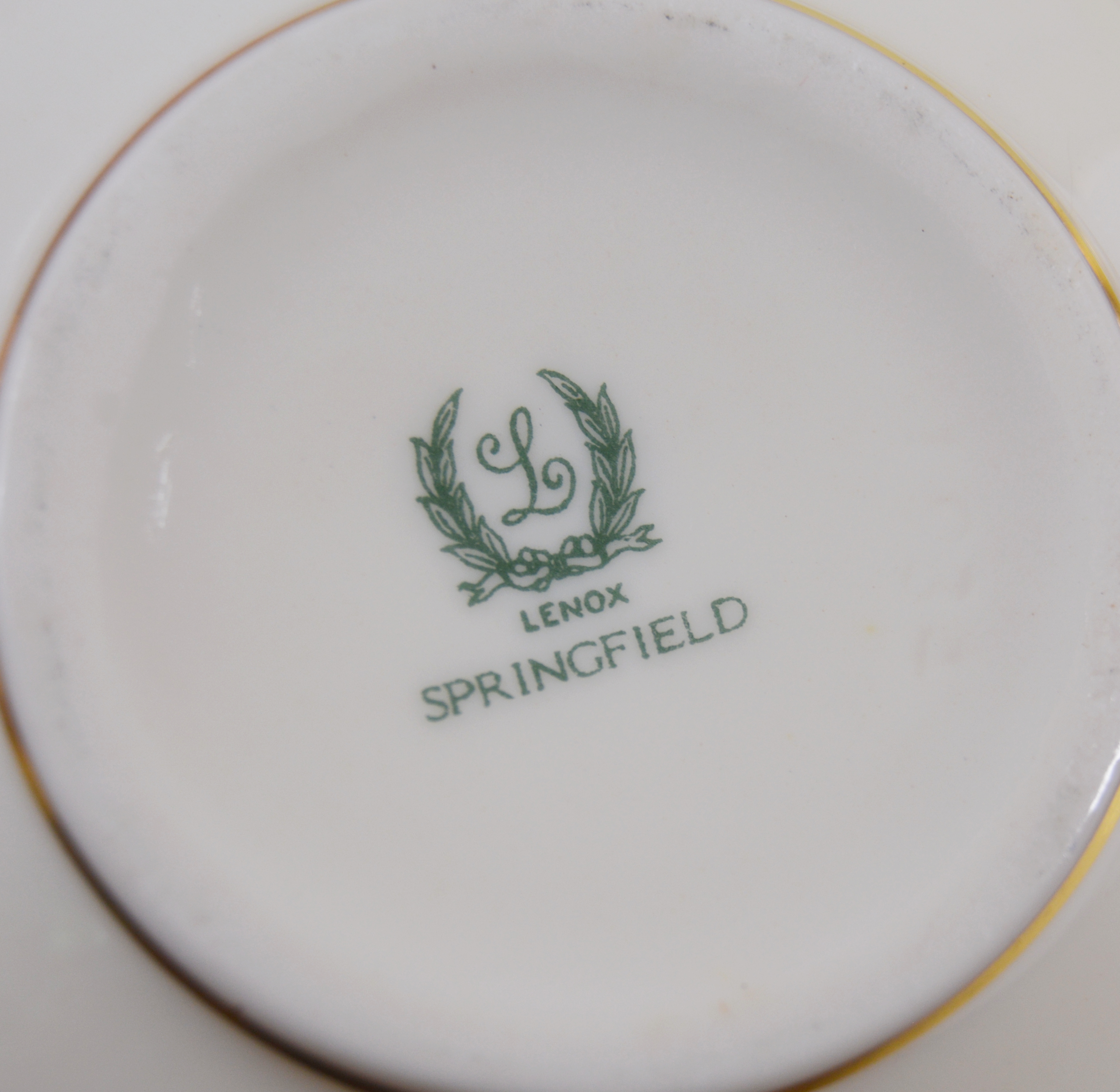 Lenox "Springfield" and "Renaissance" China Dinnerware Collection